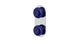 Foundry Two Handle Wall Mount Shower Trim with Pebble Ceramic Knob Handles in Polished Chrome