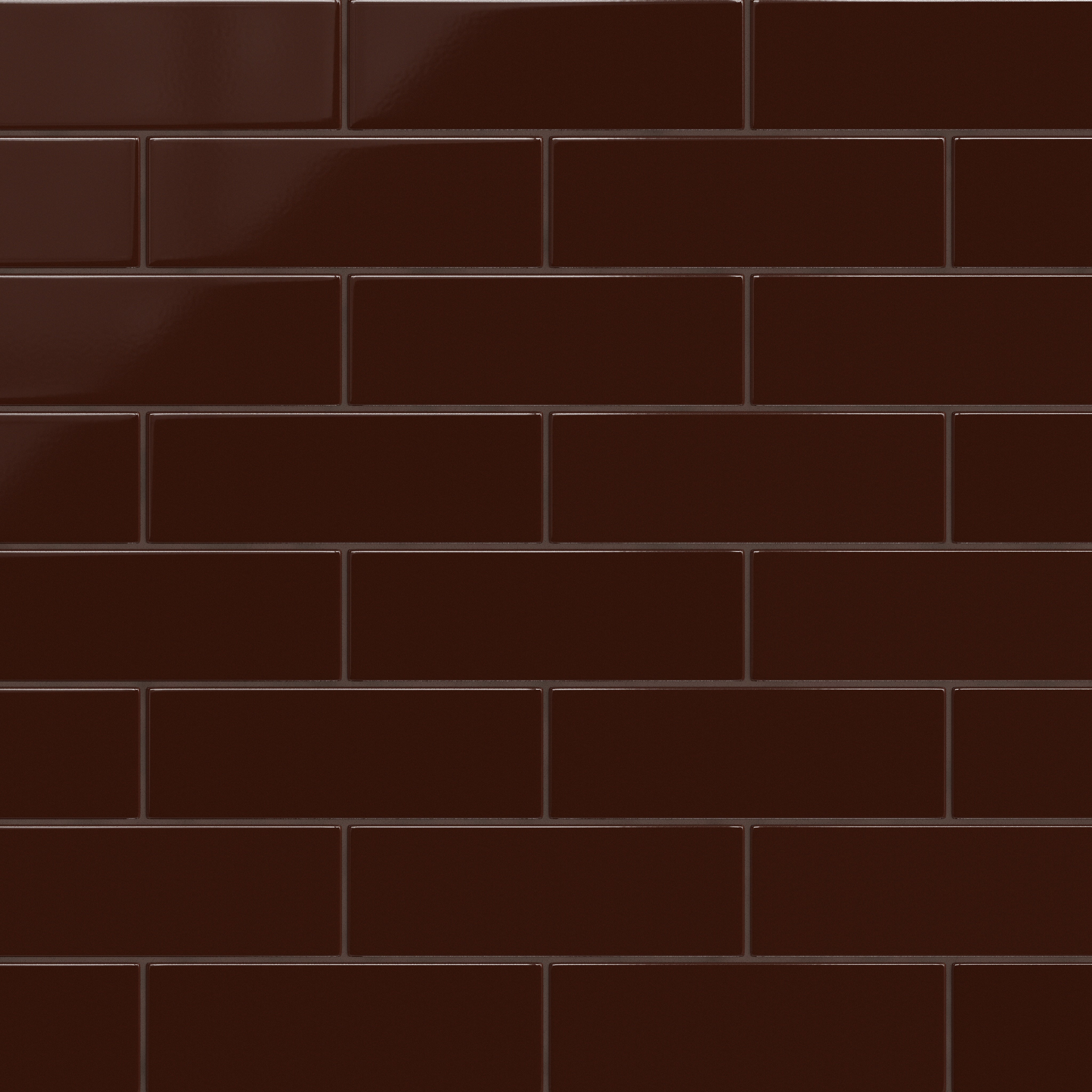 4x12 Original Ceramic Tile in Garnet Gloss