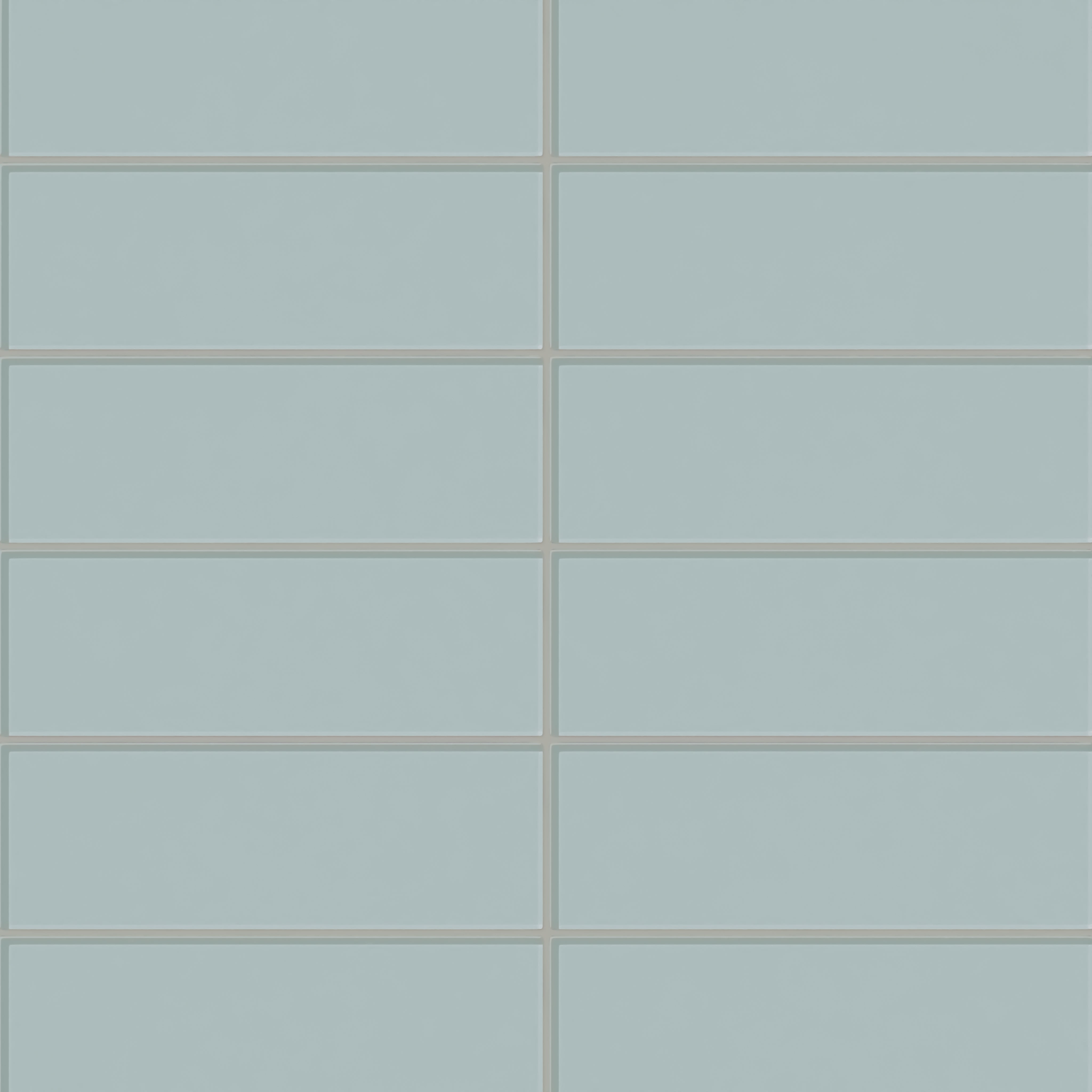 4x12 Glass Tile in Great Blue Heron Gloss