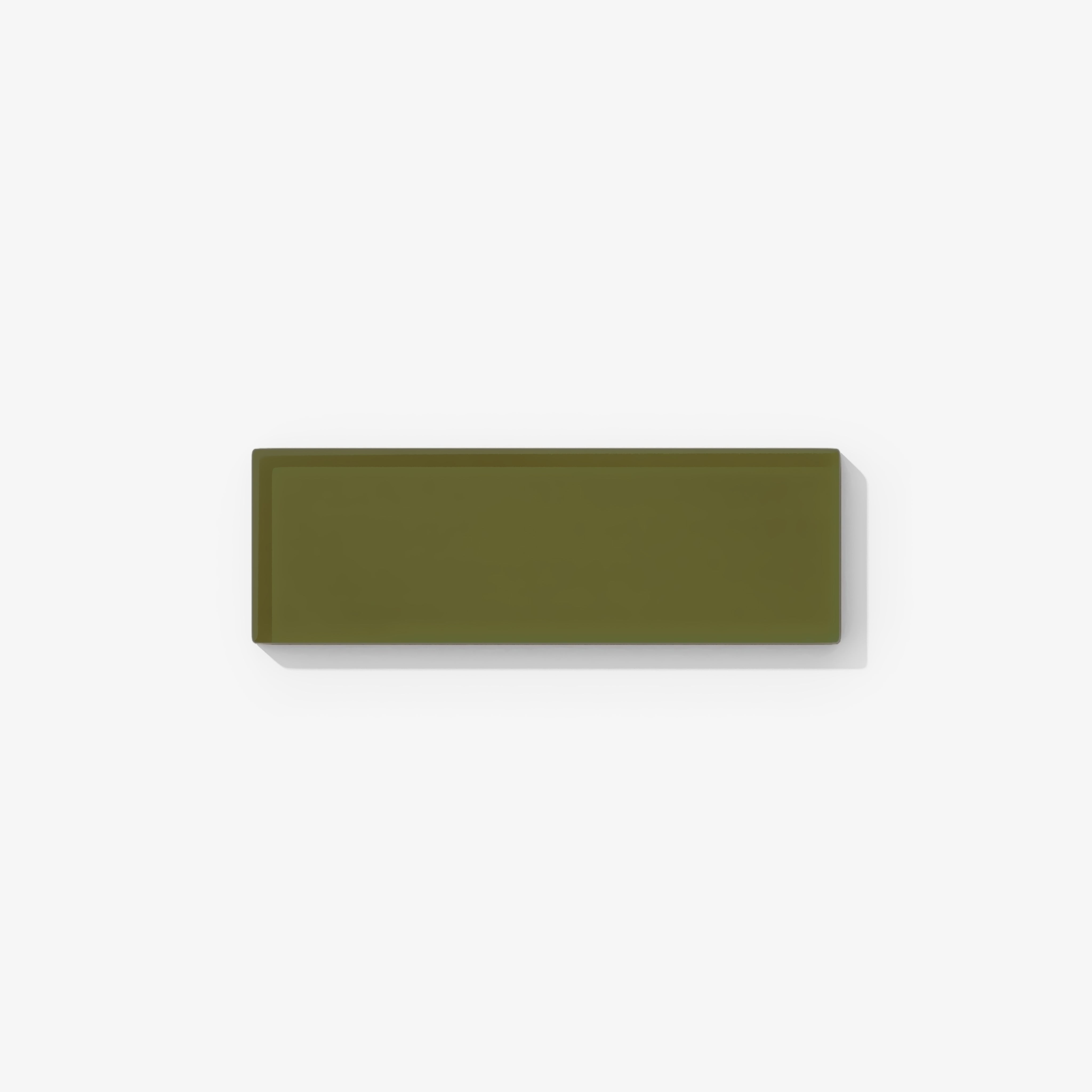 2x6 Glass Tile in Cormorant Matte