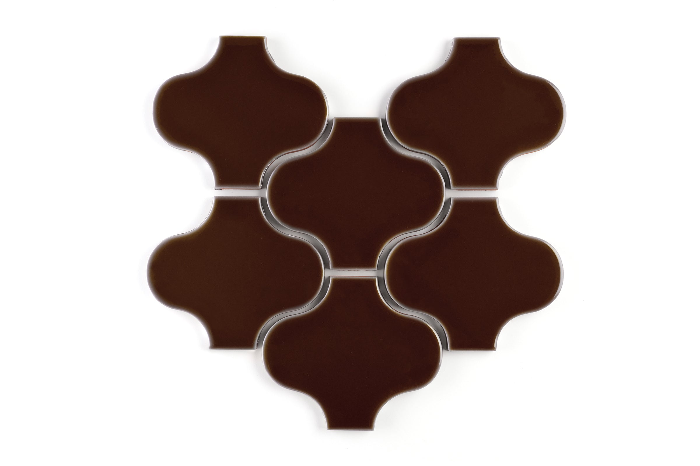 Paseo Original Ceramic Tile in Garnet Gloss