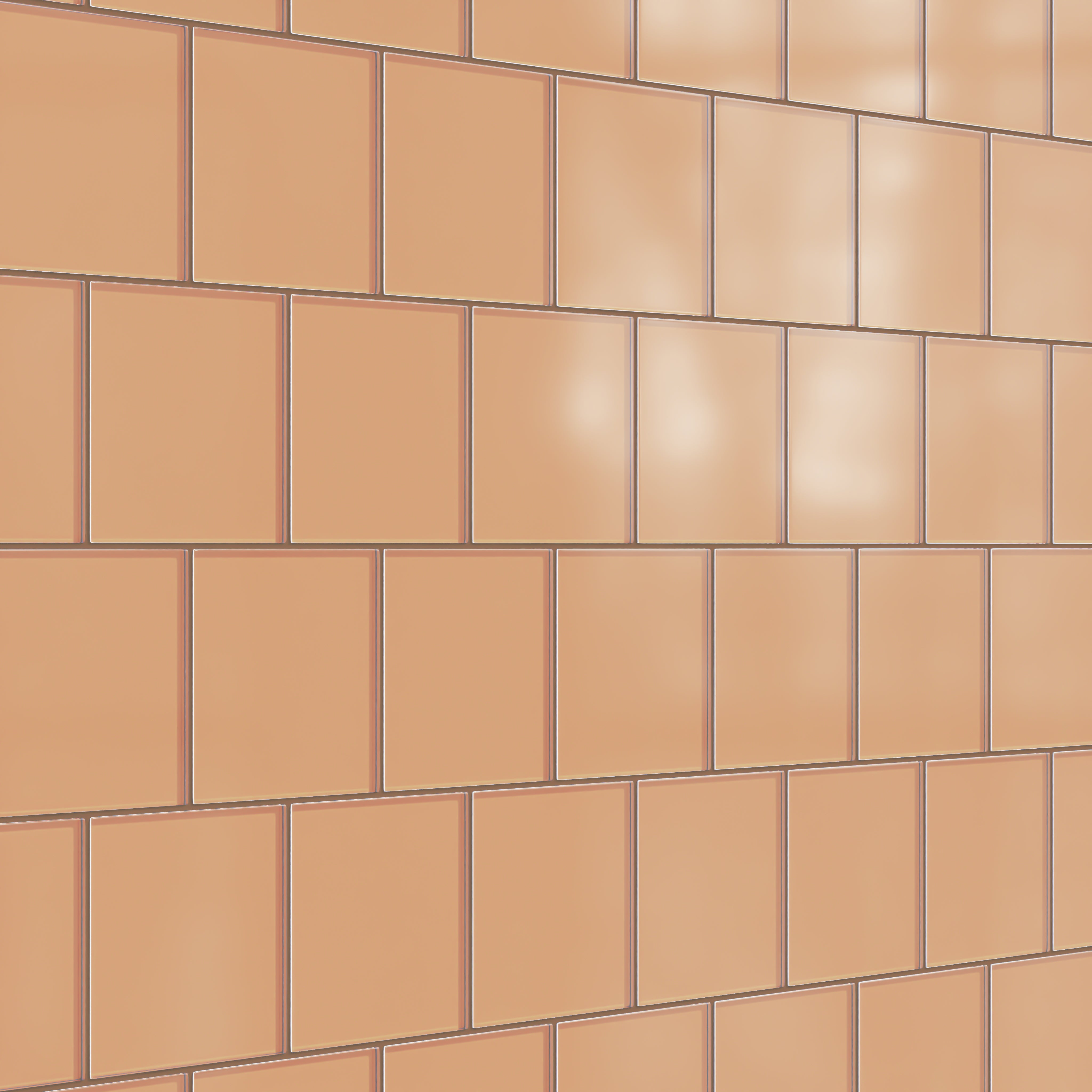 6x6 Glass Tile in Carolina Wren Matte
