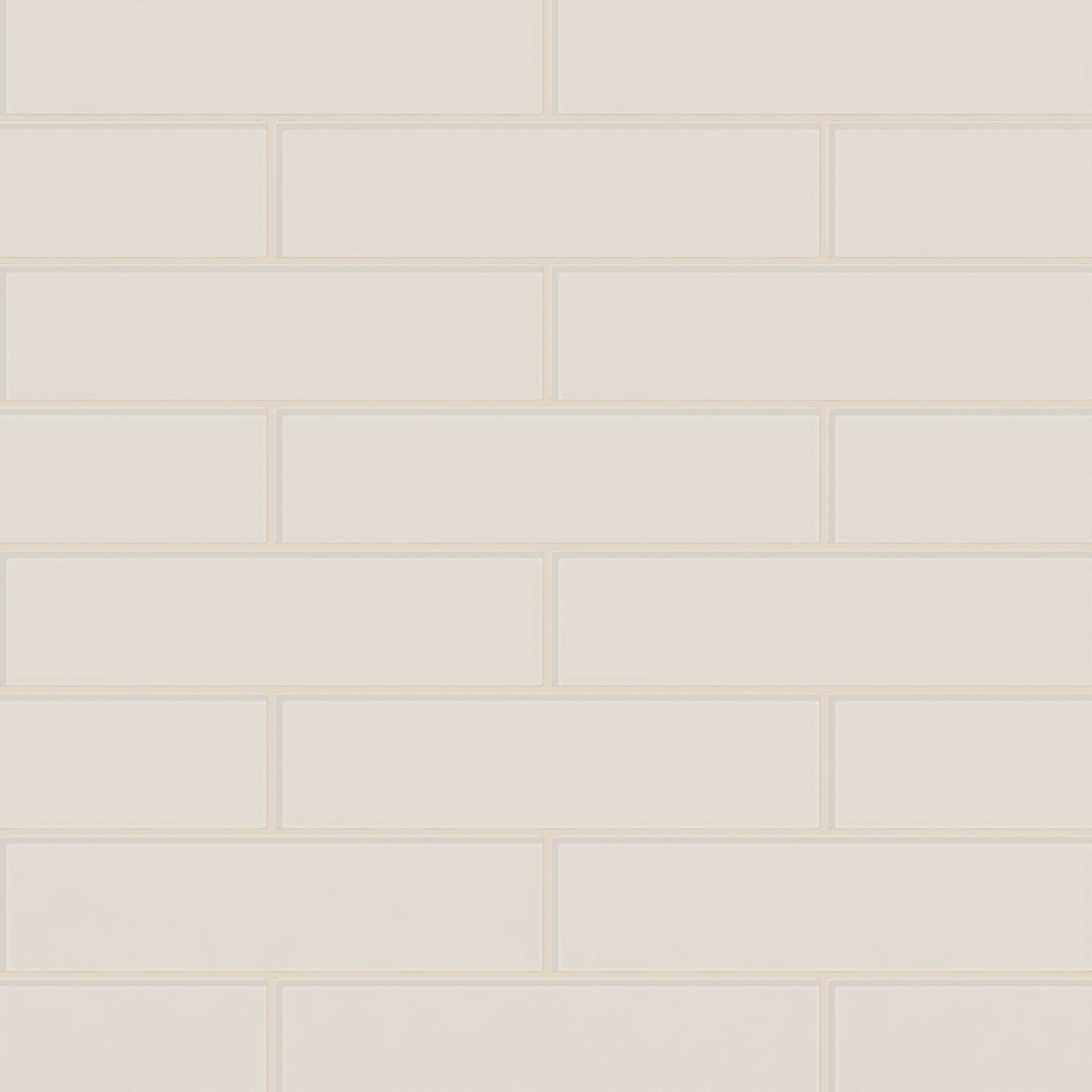 3x12 Glass Tile in Dove Gloss