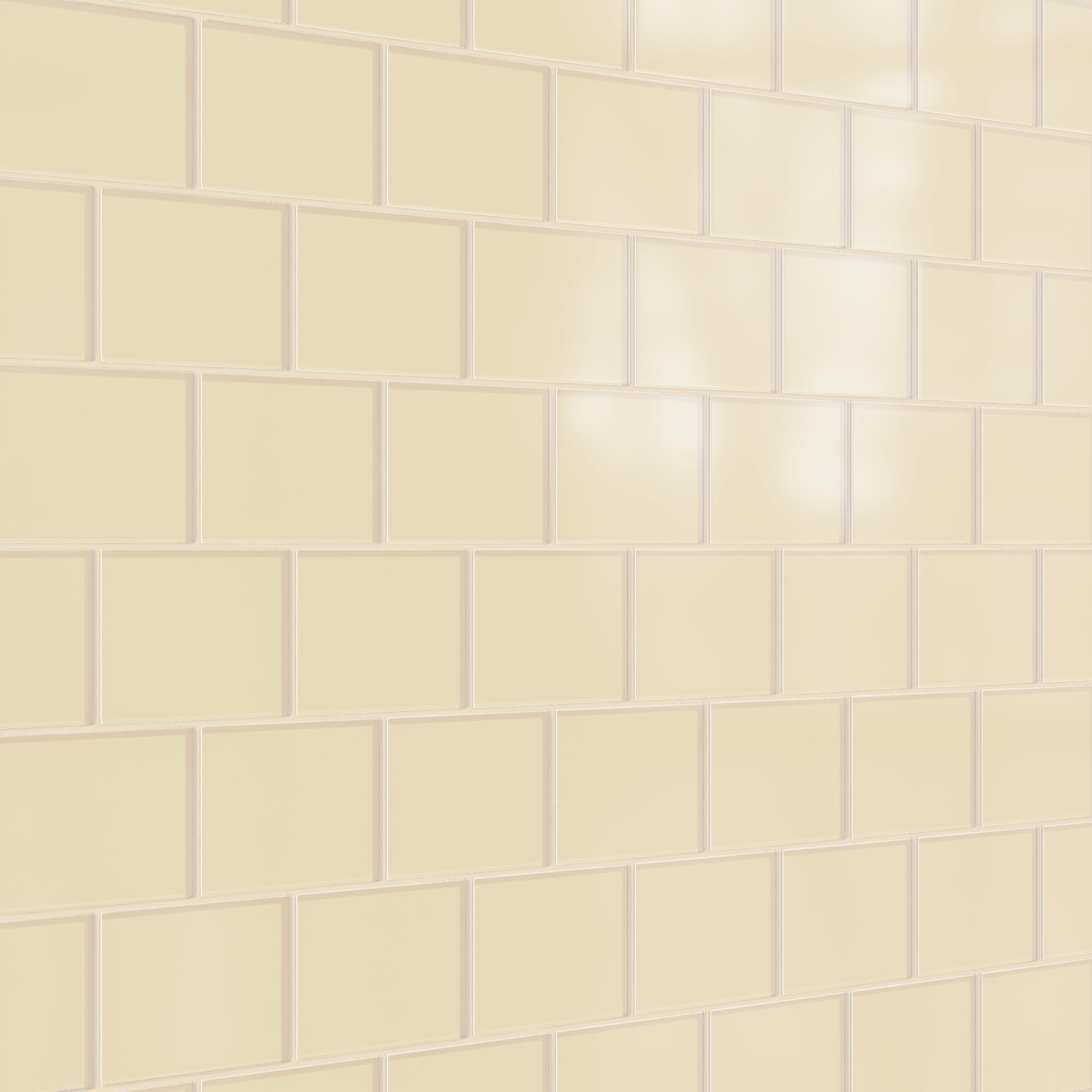 4x6 Glass Tile in Chickadee Matte