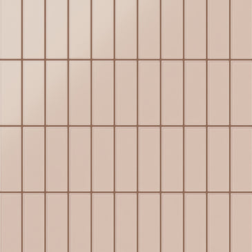 2x6 Glass Tile in Rosy Finch Matte