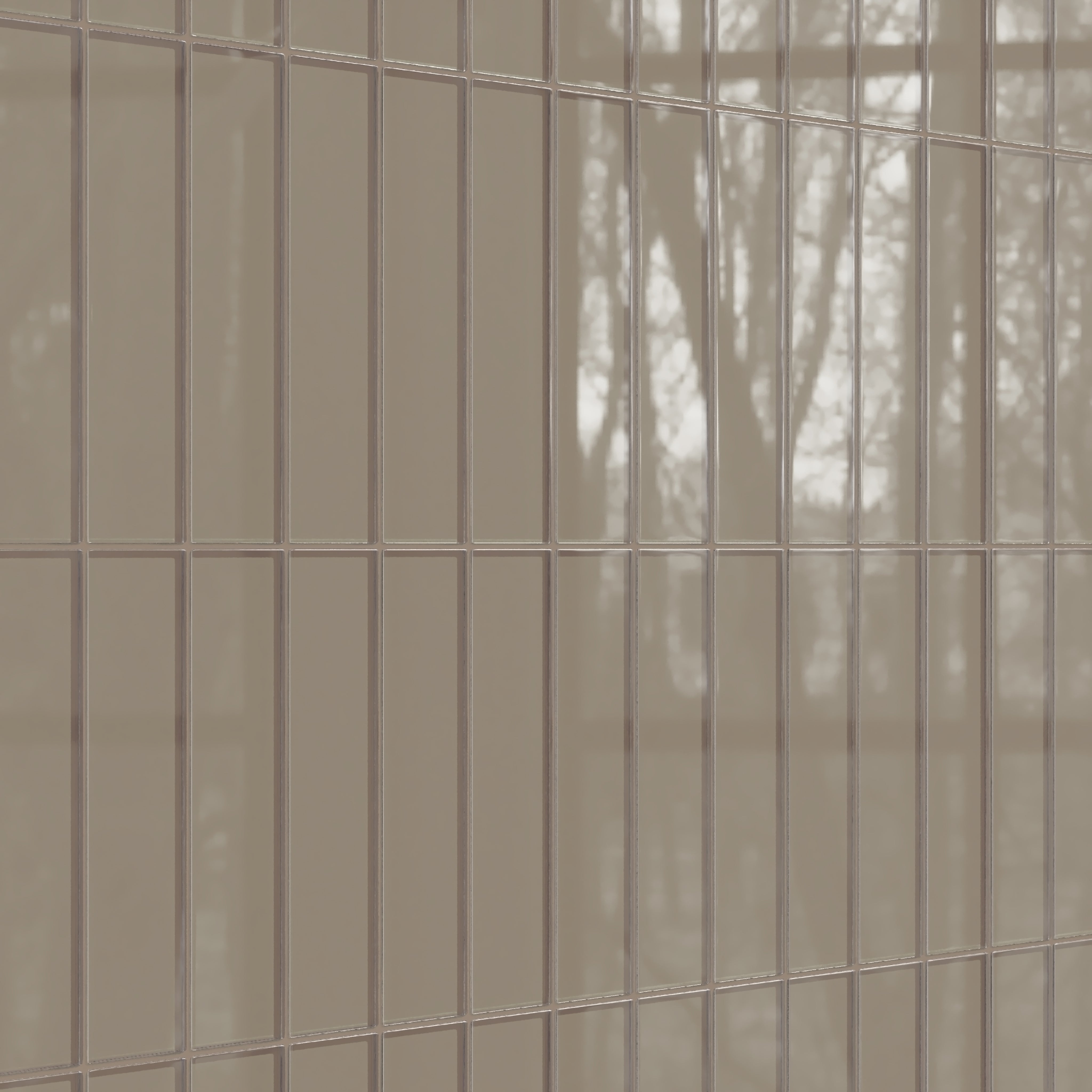 3x12 Glass Tile in Quail Gloss
