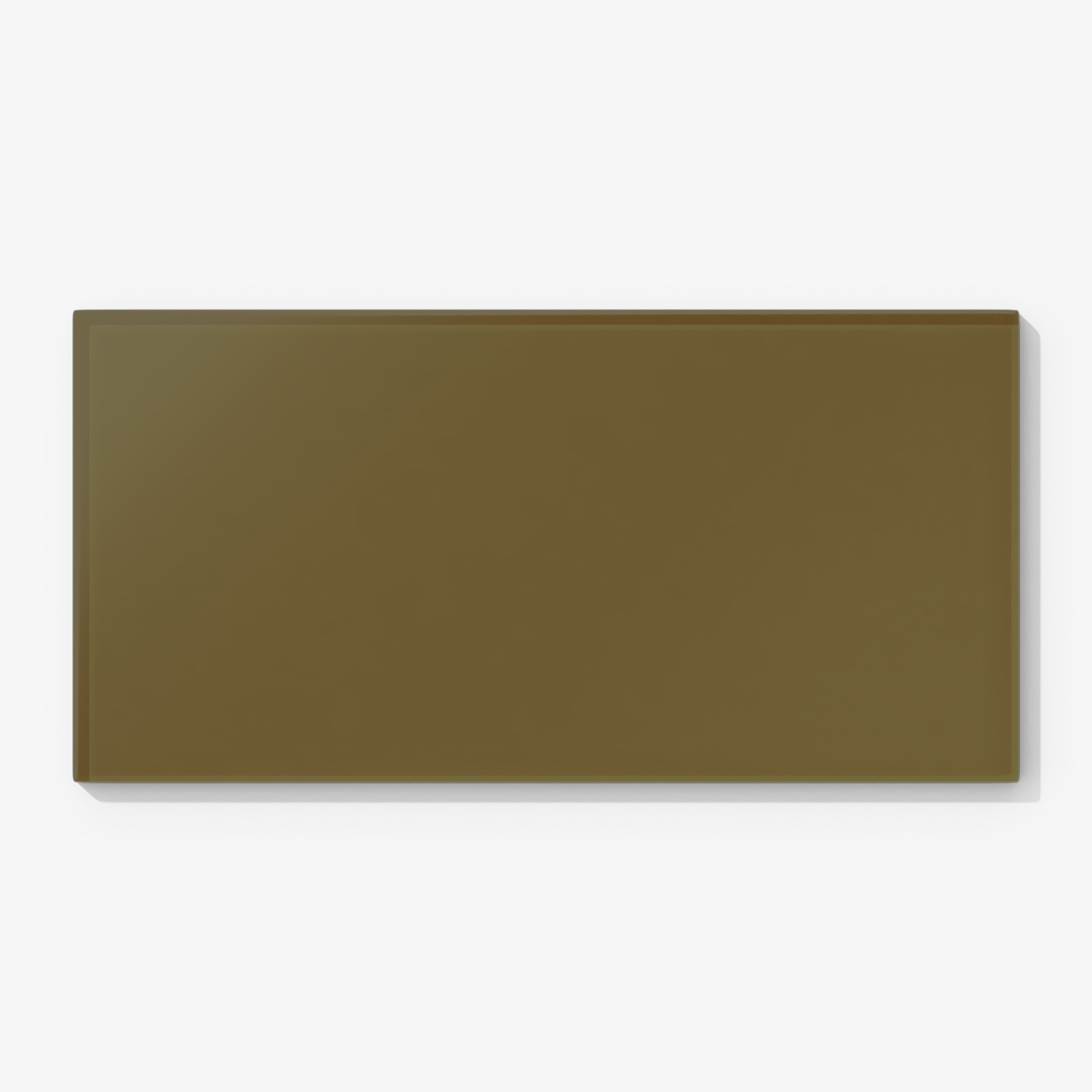 6x12 Glass Tile in Merlin Matte