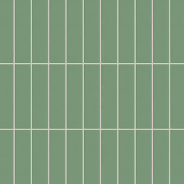 2x8 Original Ceramic Tile in Sea Green Matte