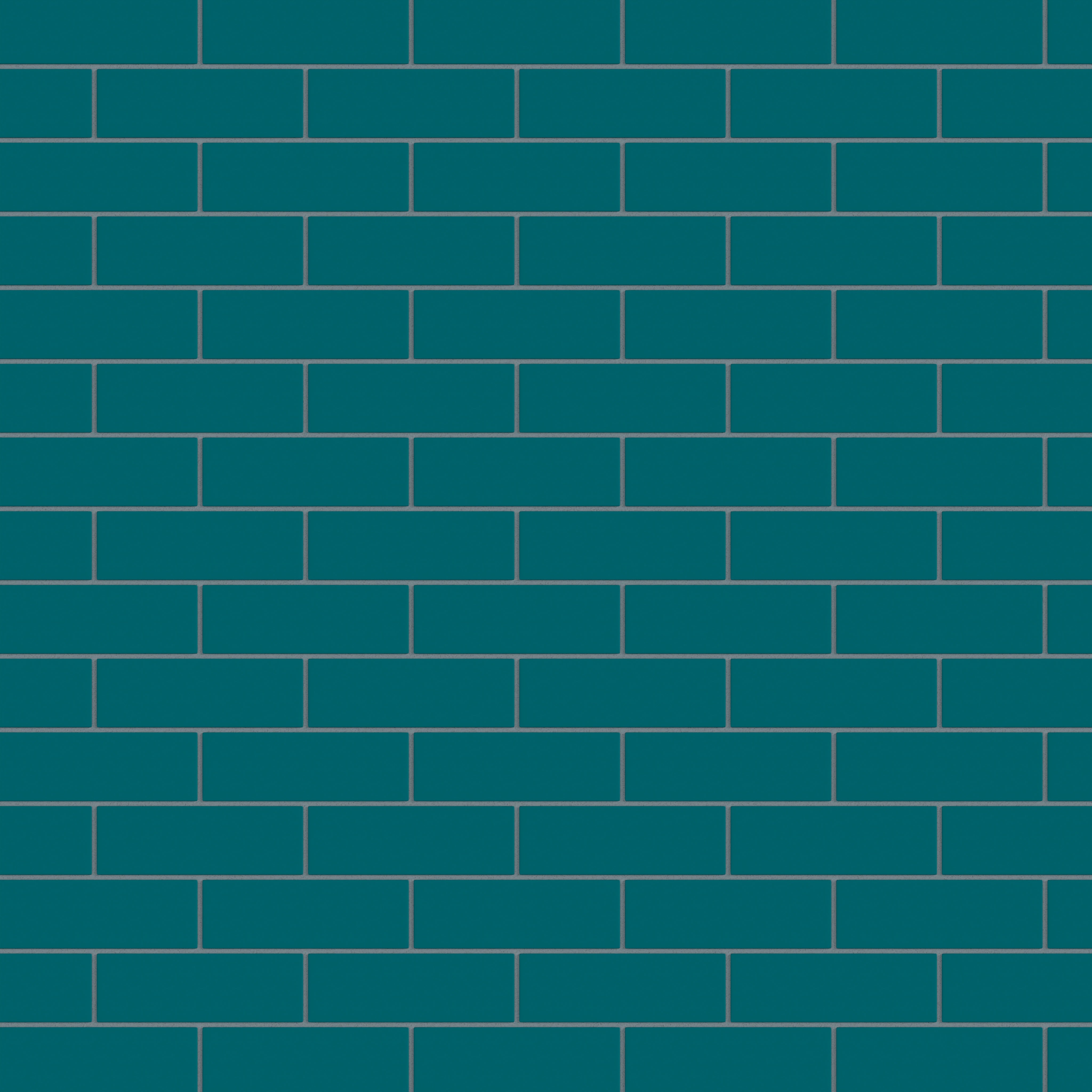 2x6 Natural Press Ceramic Tile in Maya Blue Matte
