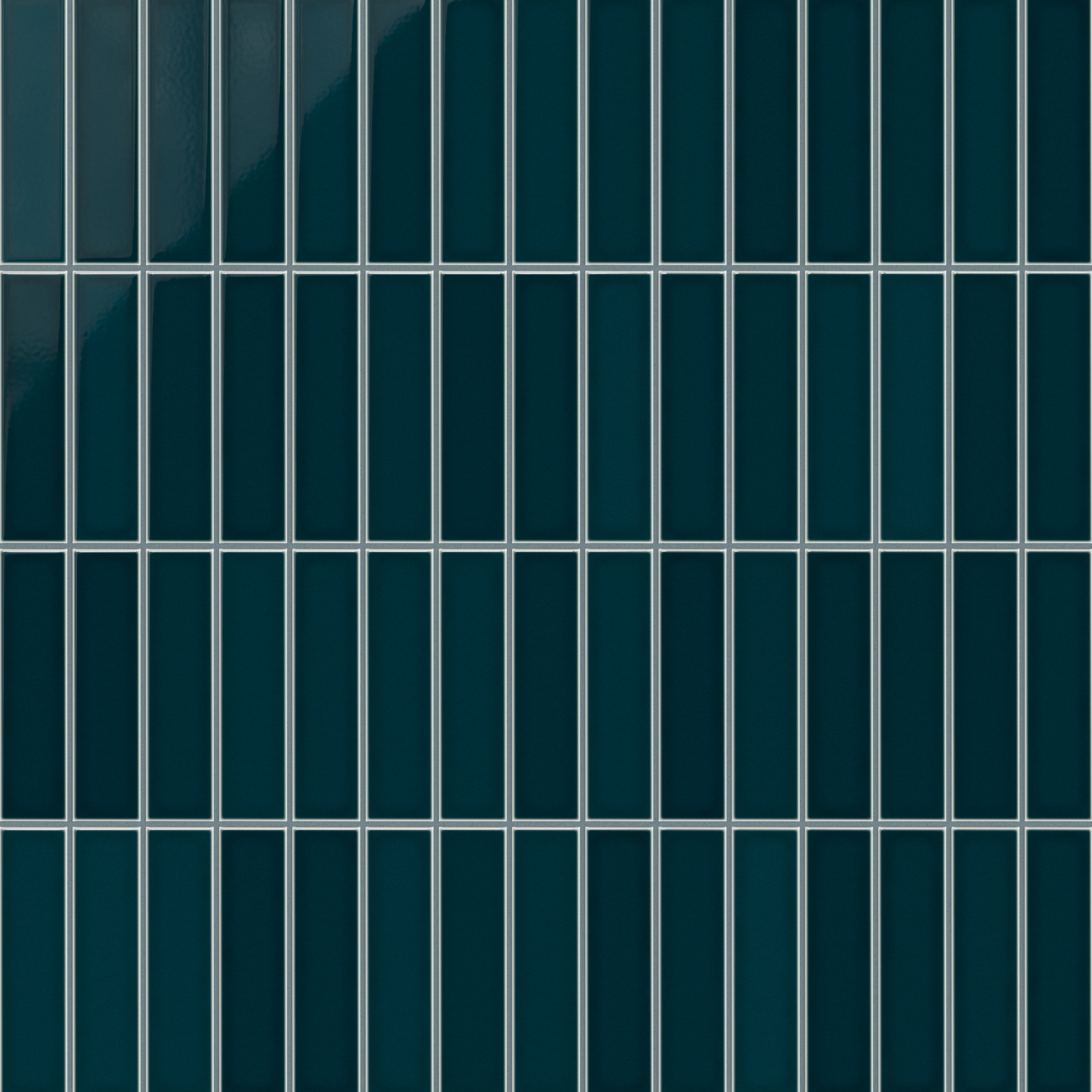 Caspian Sea 2x8 Gloss Original Ceramic Tile - Fireclay Tile