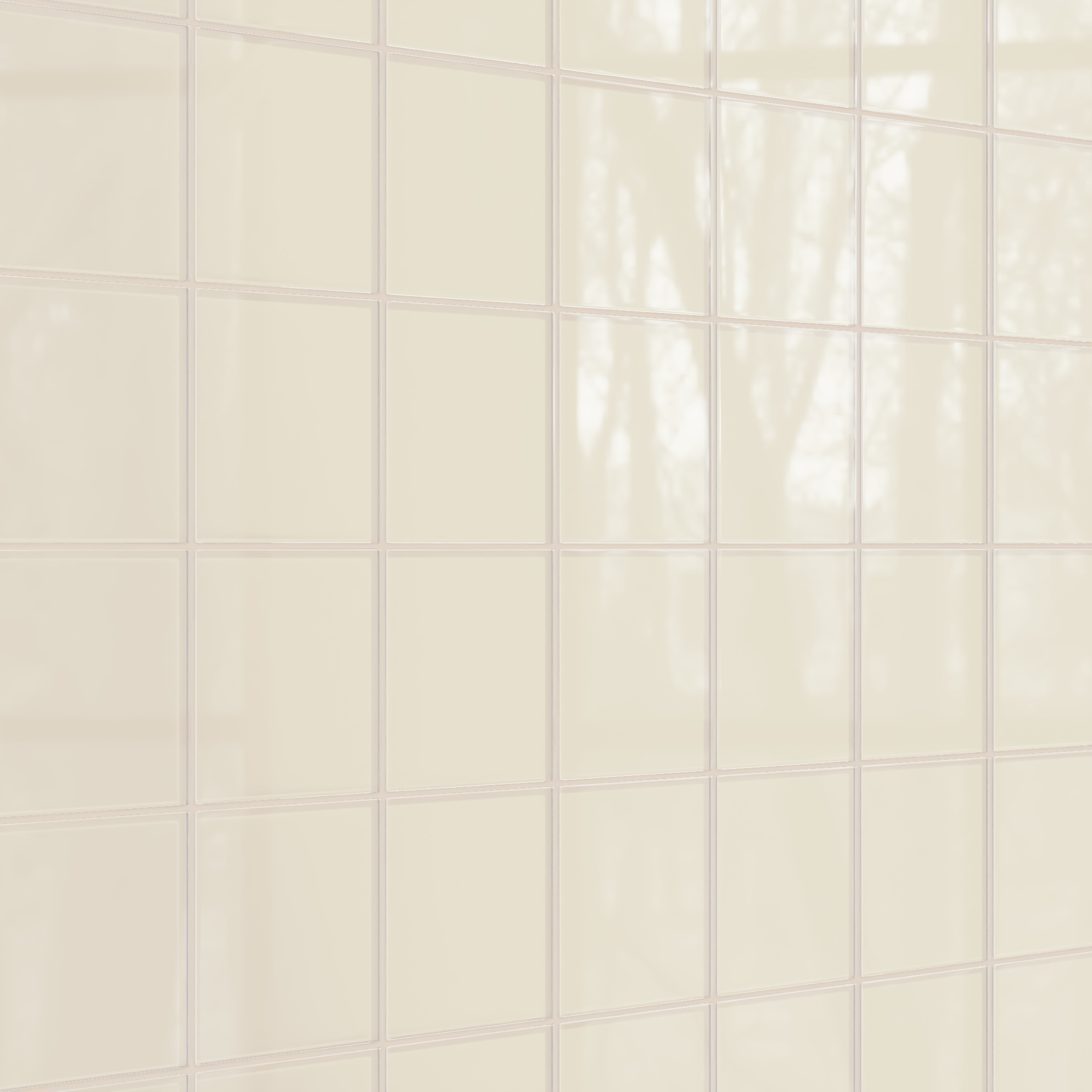 6x6 Glass Tile in Sparrow Gloss