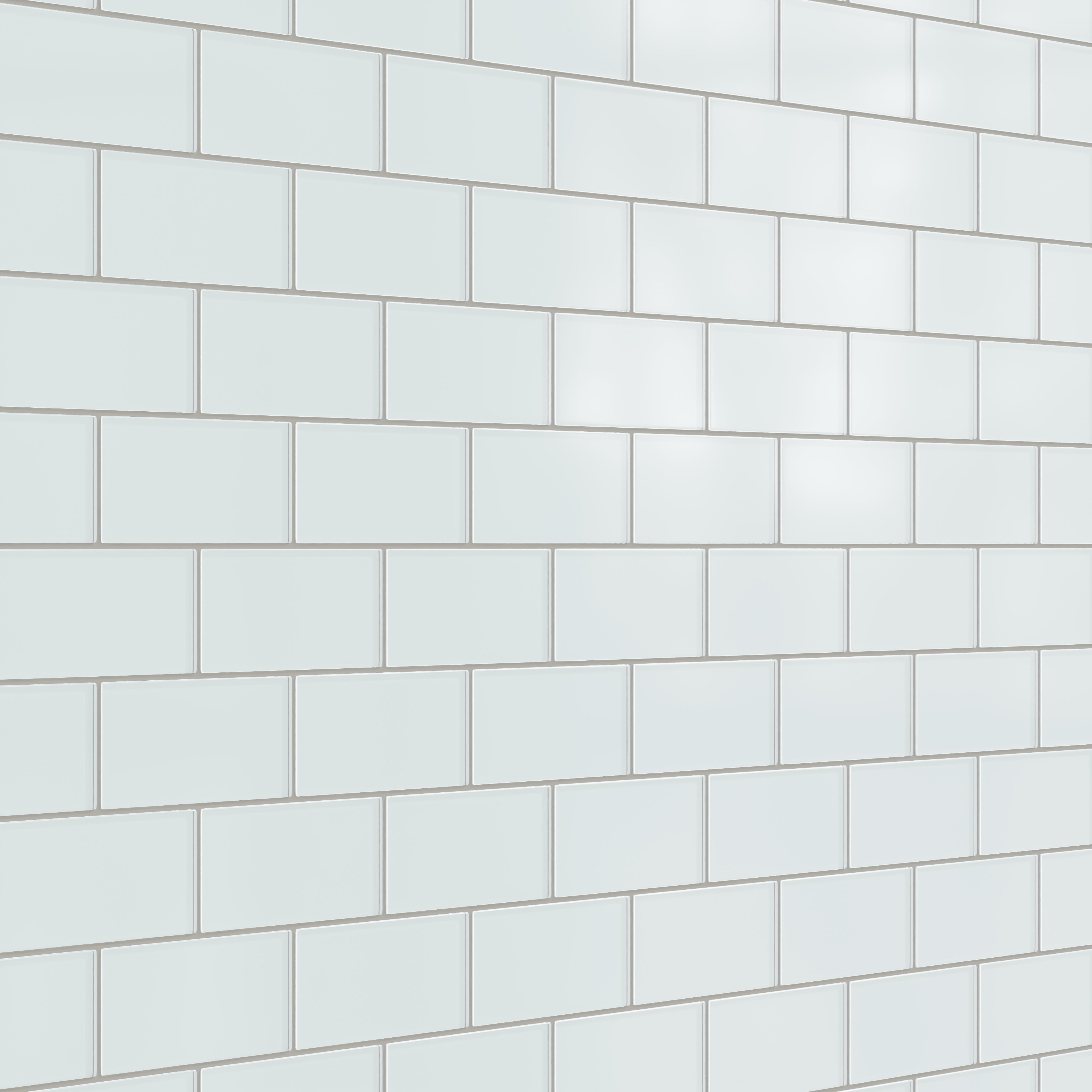 3x6 Glass Tile in Warbler Matte