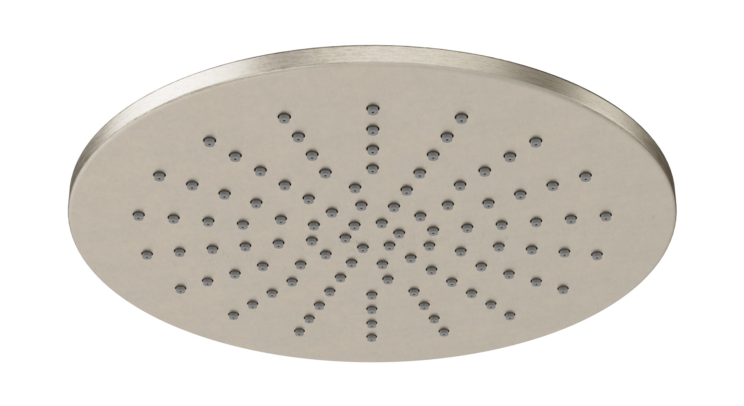 Shower 8" Flat Shower Head in Satin Nickel