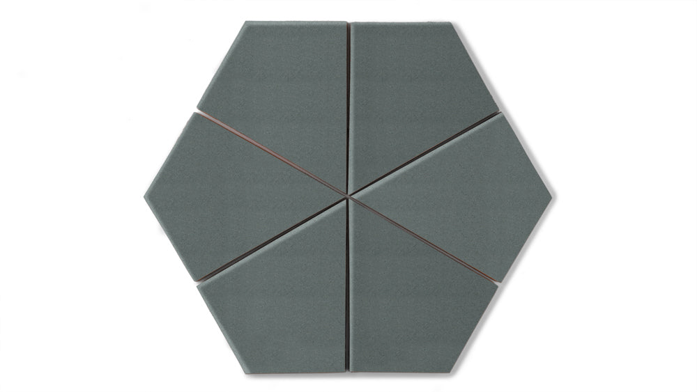Hexite Original Ceramic Tile in Flagstone Matte