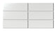 3x9 Natural Press Ceramic Tile in Zinc Matte