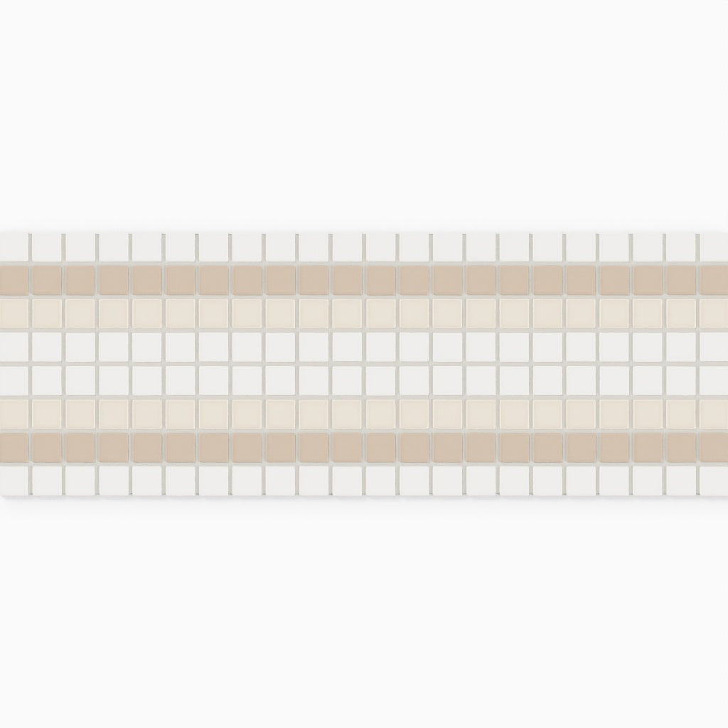 Tailored Stripe Border Sample Kit in Linen Matte
