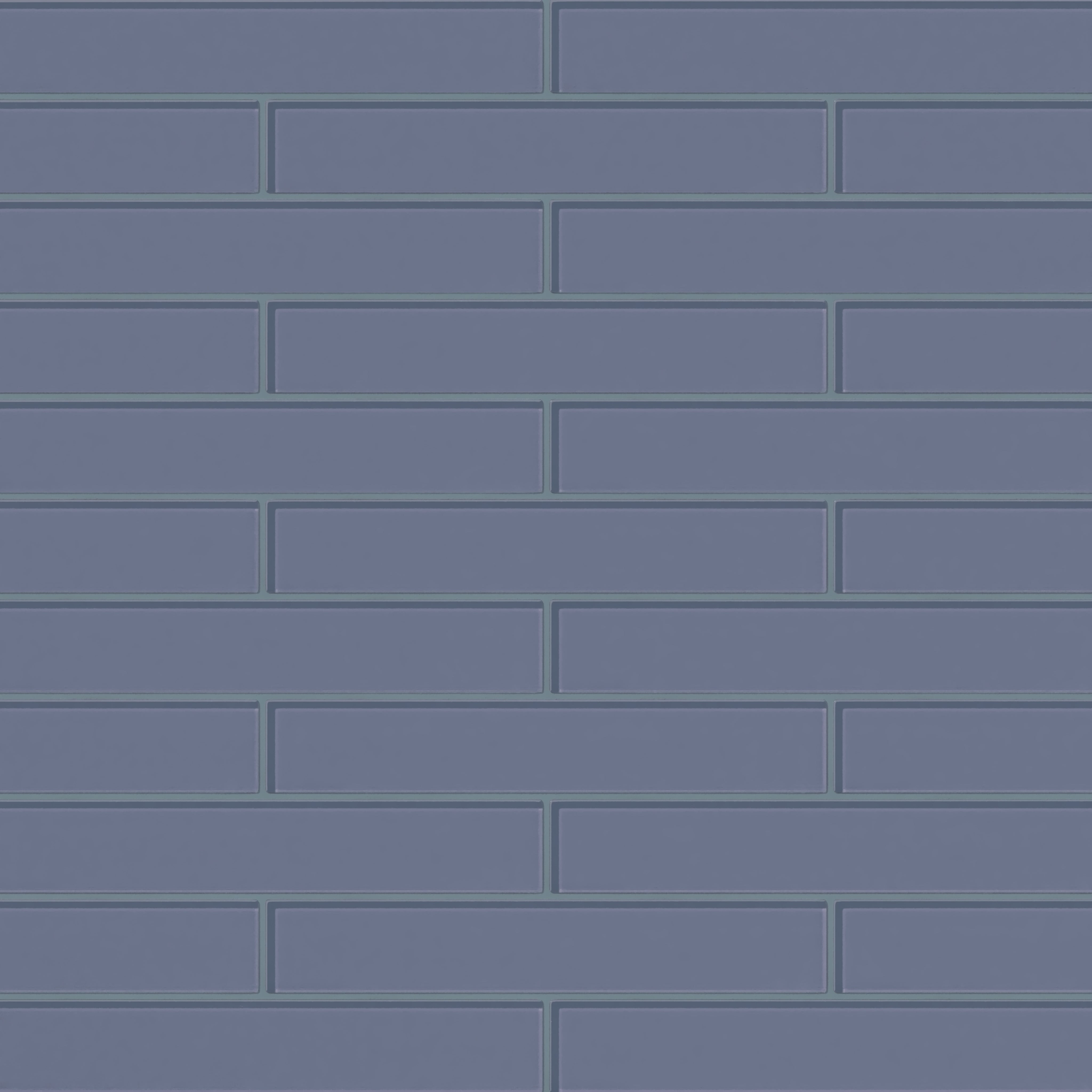 2x12 Glass Tile in Nuthatch Gloss