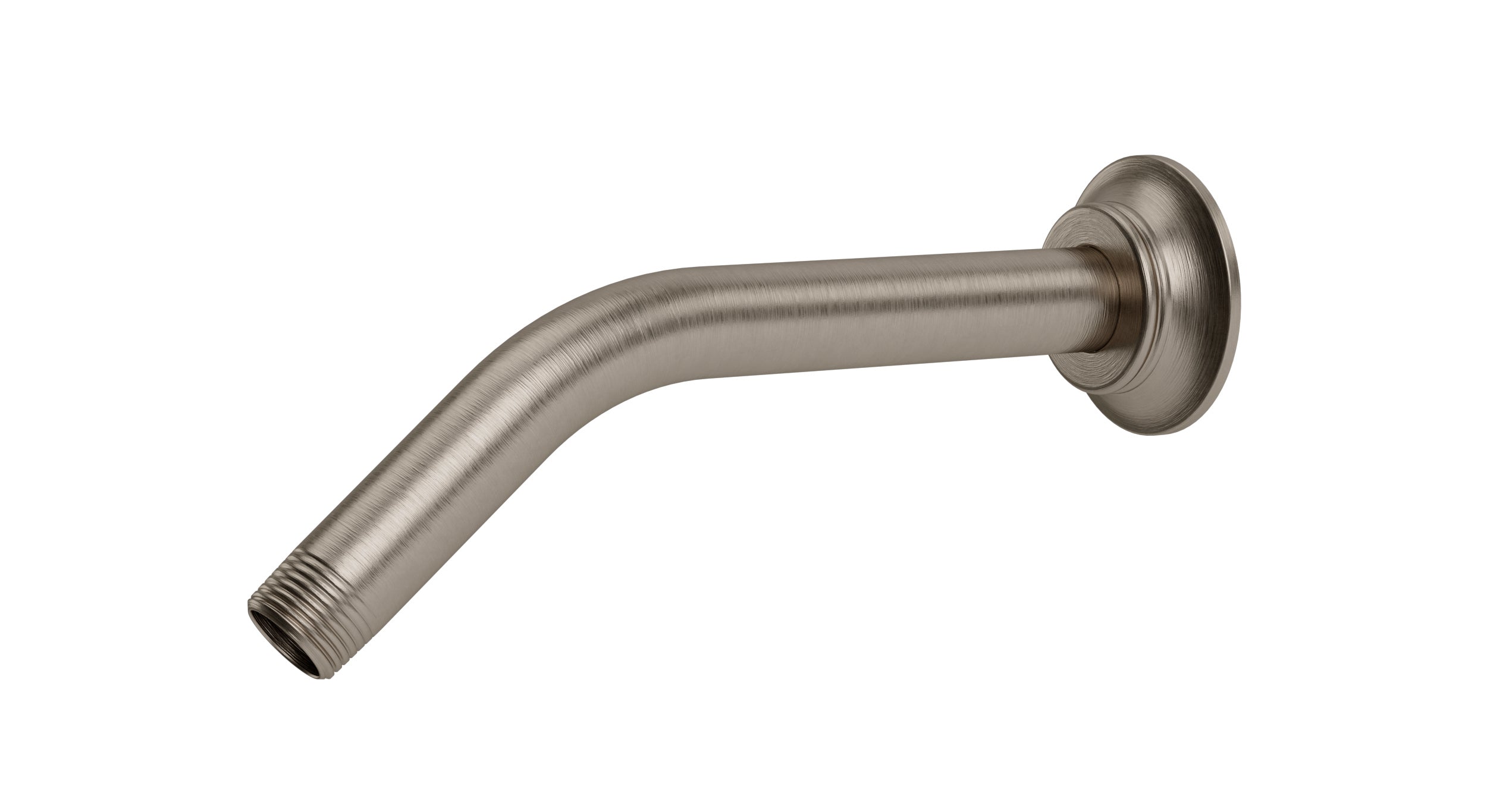 Emerson 45-Degree 8" Shower Arm with Flange in Antique Nickel
