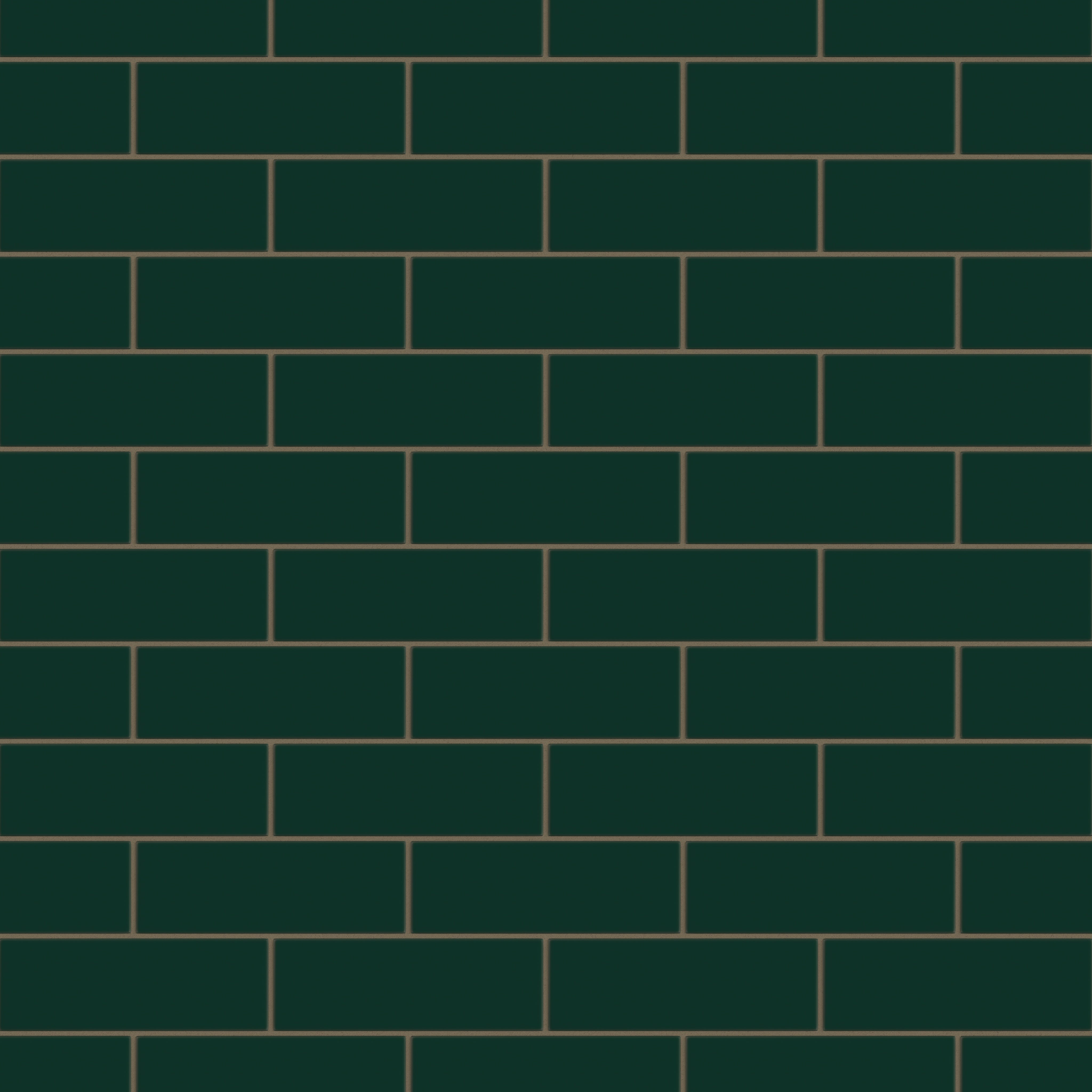 3x9 Original Ceramic Tile in Evergreen Matte
