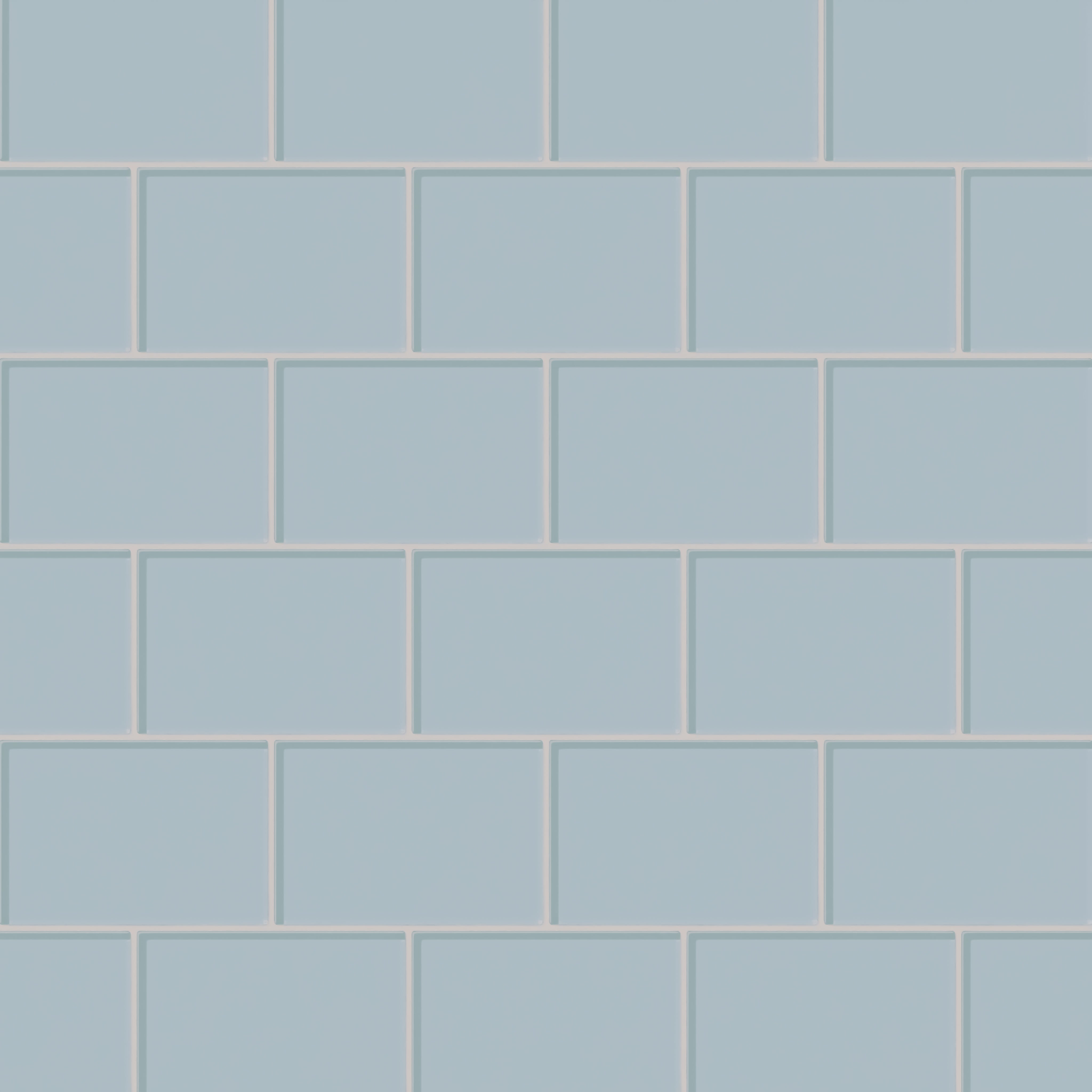 4x6 Glass Tile in Partridge Gloss