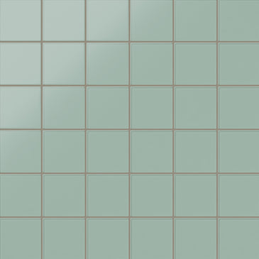 4x4 Glass Tile in Kingfisher Matte