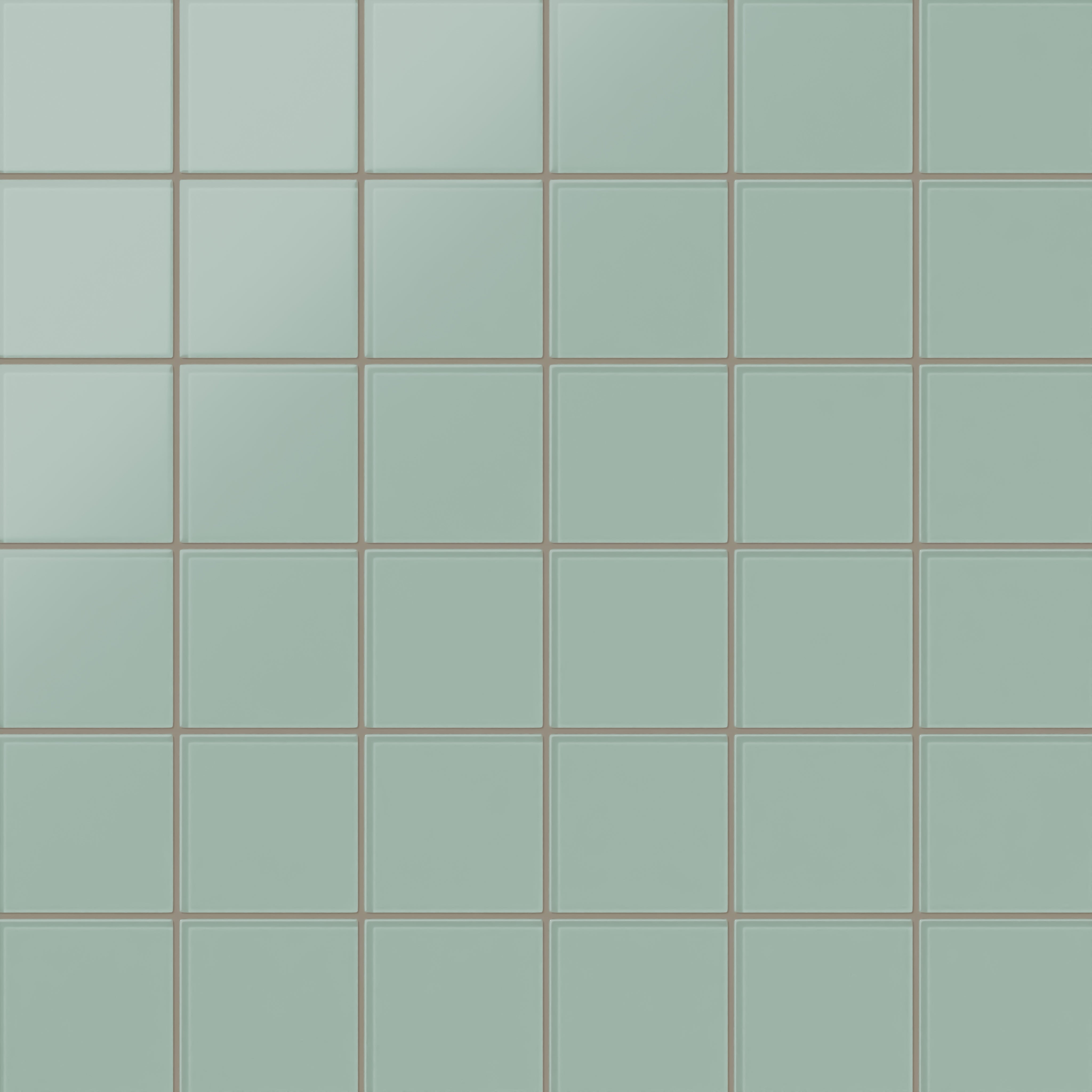 4x4 Glass Tile in Kingfisher Matte