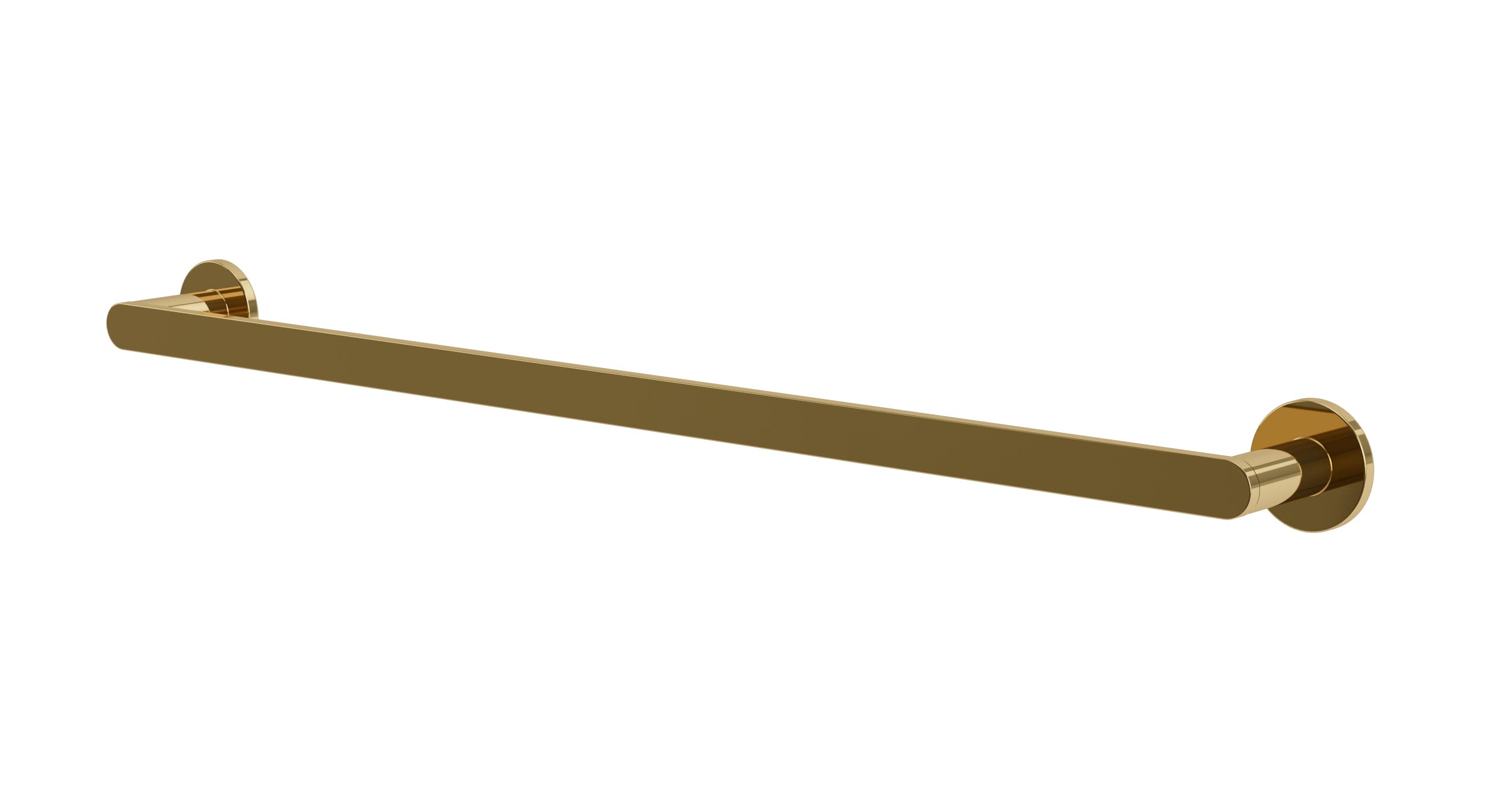Foundry Towel Bar 24" in Polished Brass