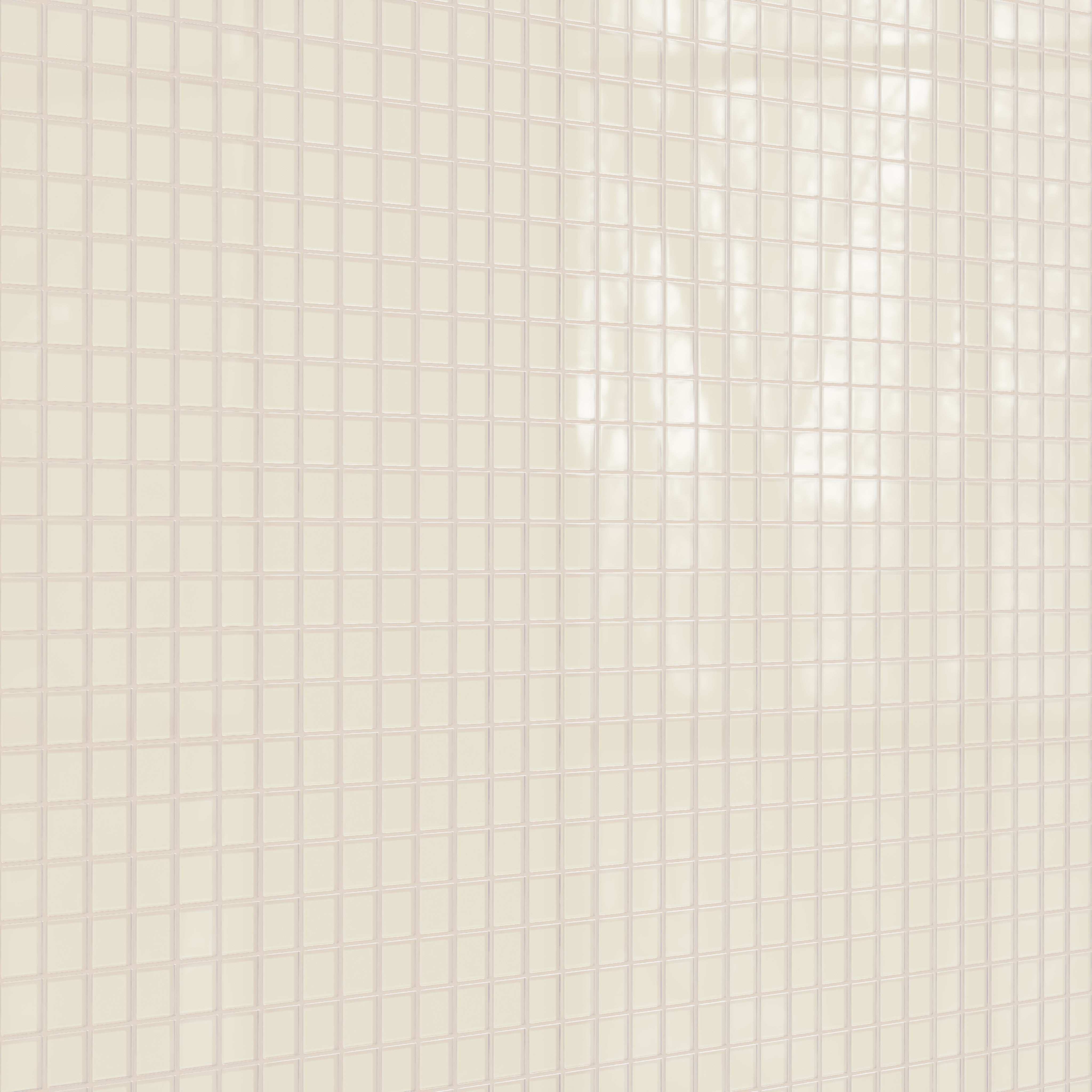 2x2 Straight Set Sheeted Glass Mosaic Tile in Sparrow Gloss