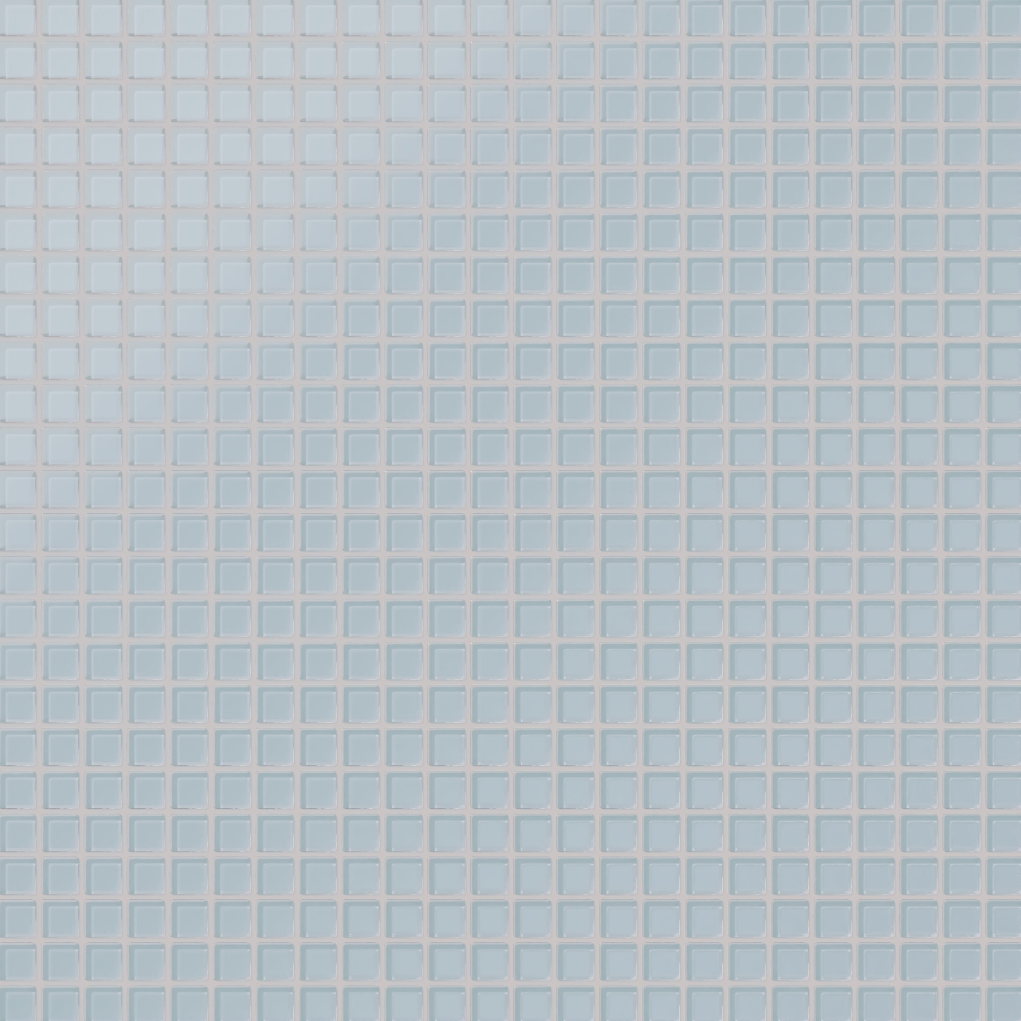 1x1 Straight Set Sheeted Glass Mosaic Tile in Partridge Matte