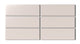 2x6 Natural Press Ceramic Tile in Tyrian Purple Matte