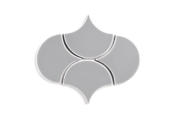 Ogee Drop Original Ceramic Tile in Thistle Gloss