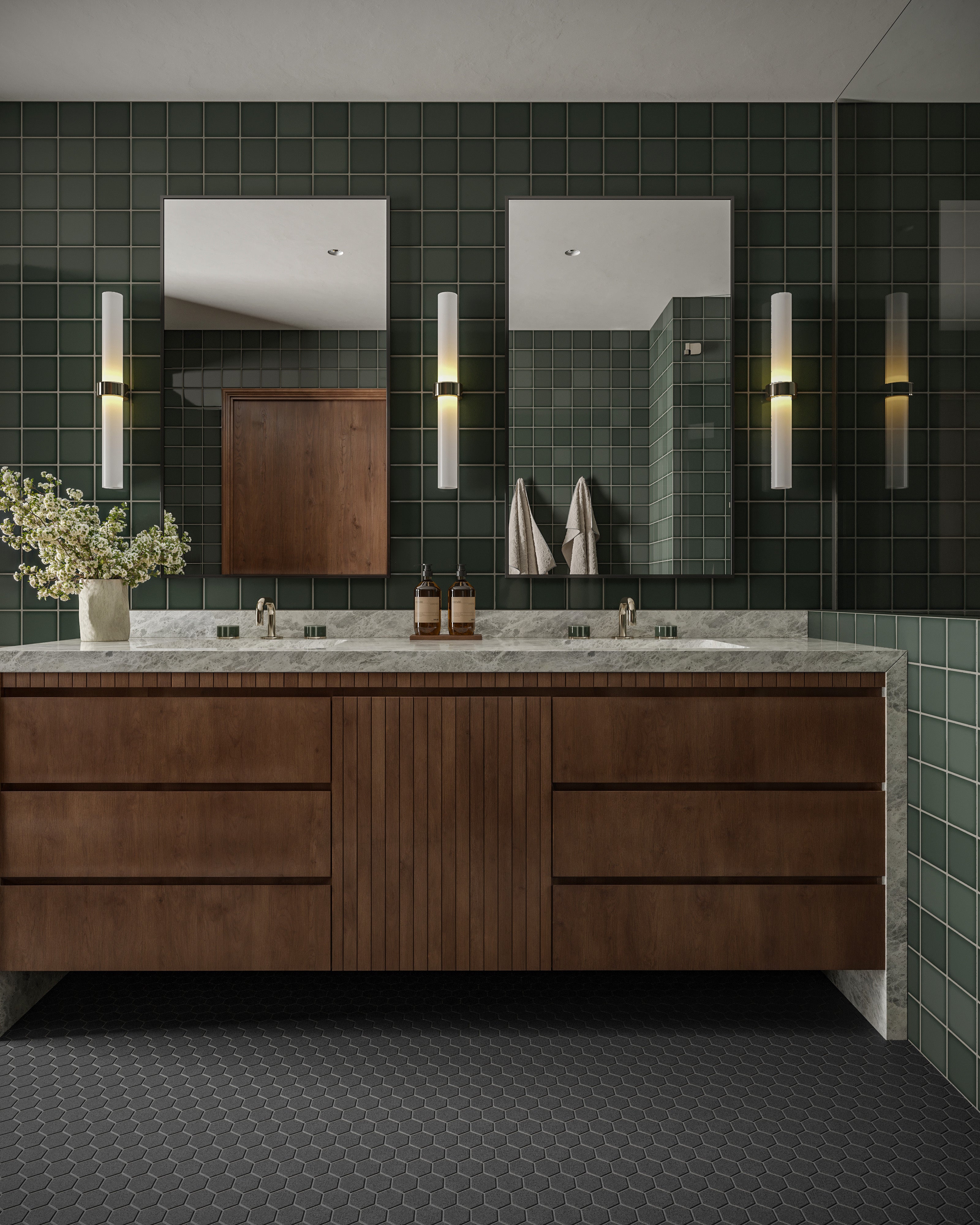 4x4 Original Ceramic Tile in Tempest Gloss