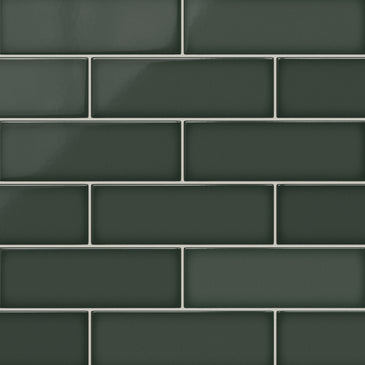 4x12 Original Ceramic Tile in Tempest Gloss