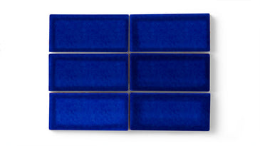 3x6 Original Ceramic Tile in Azul Gloss