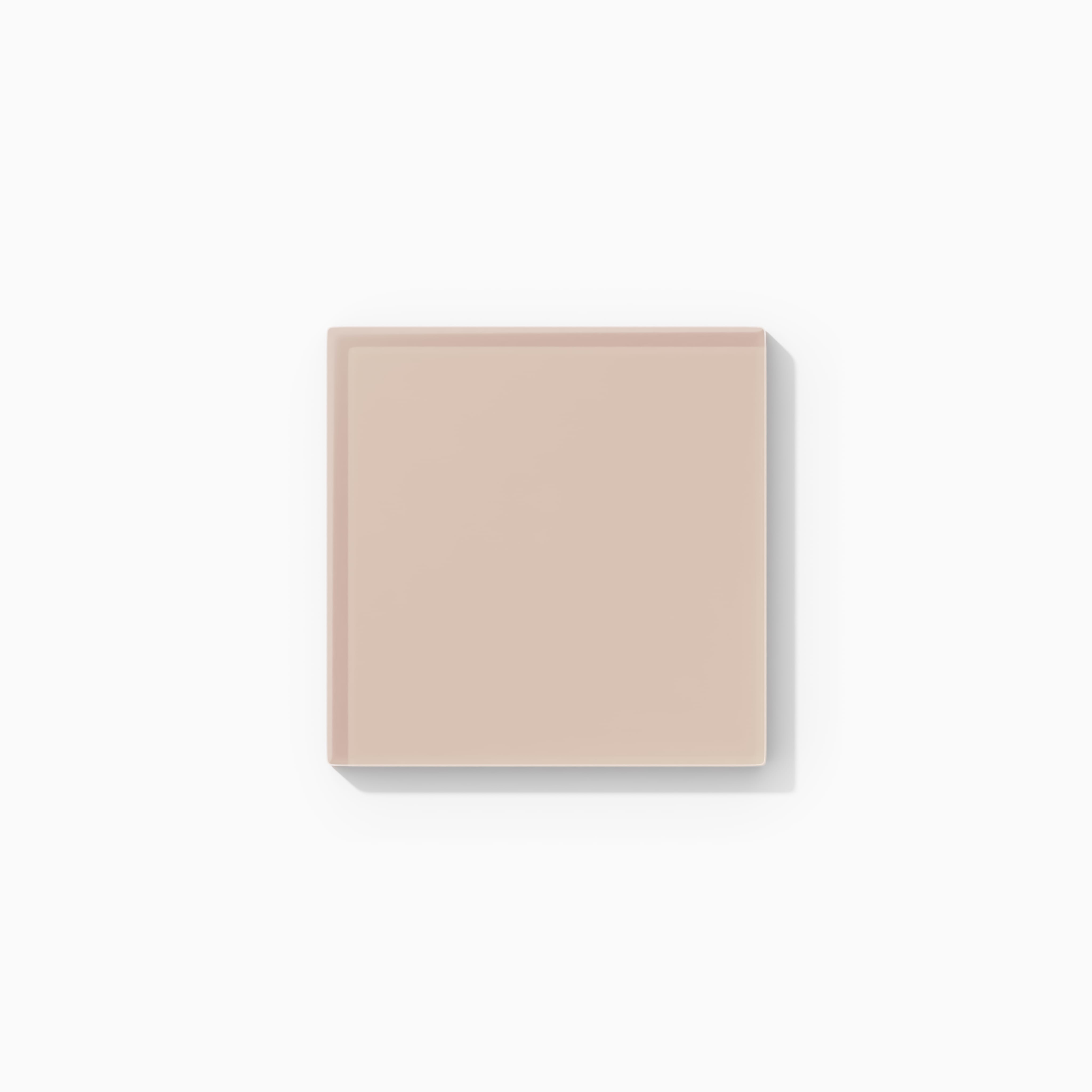 Quick Ship 4x4 Glass Tile in Rosy Finch Matte