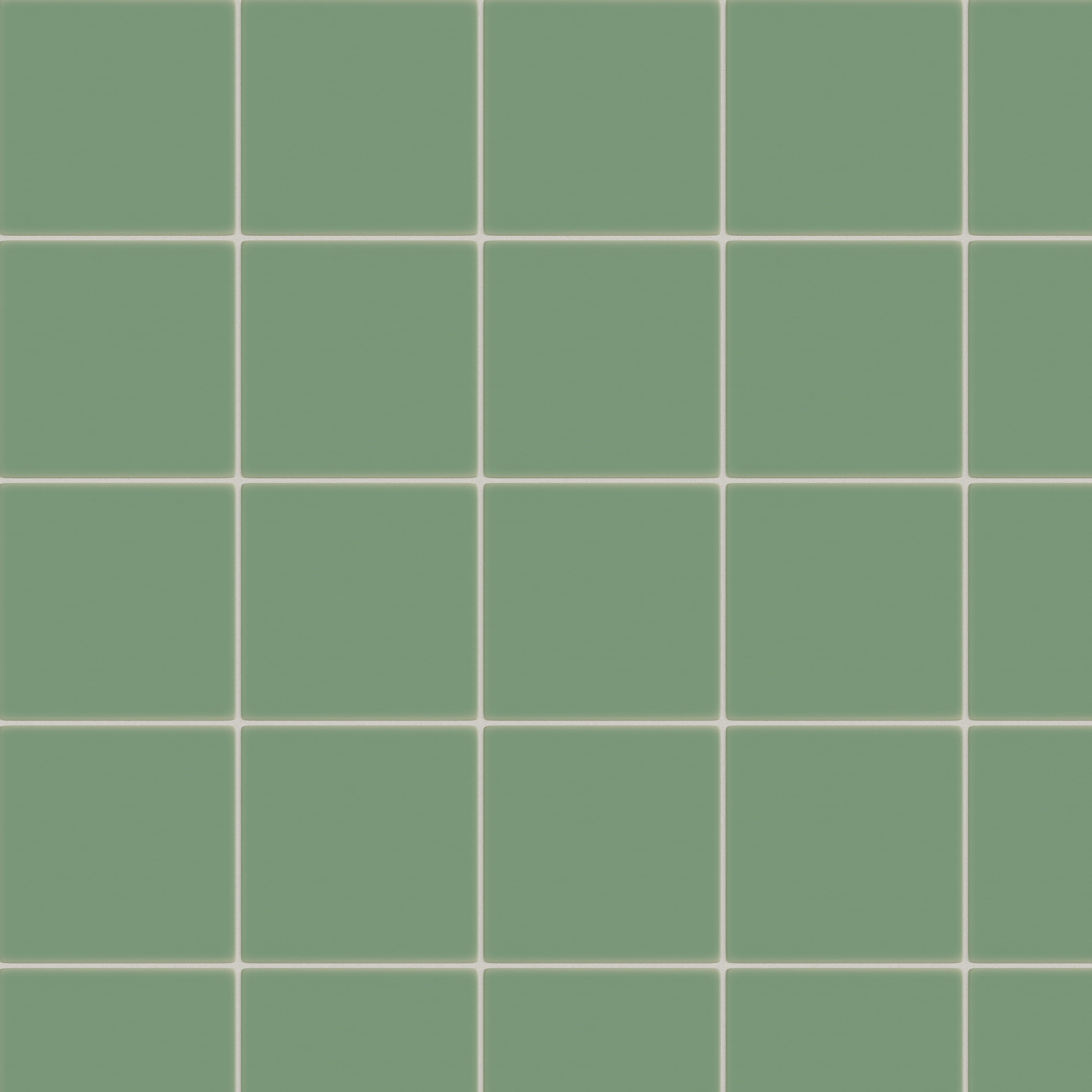 8x8 Original Ceramic Tile in Sea Green Matte