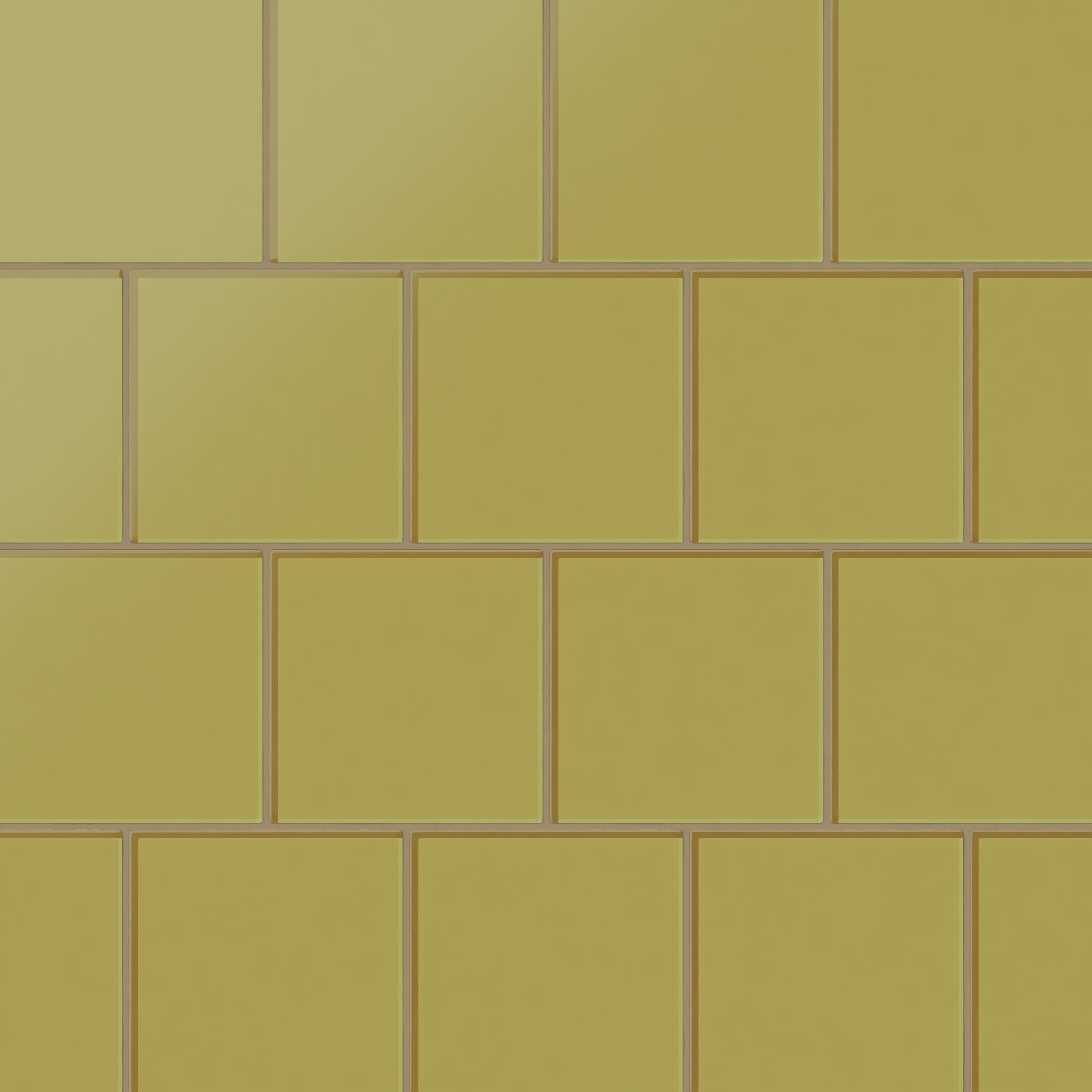 6x6 Glass Tile in Pine Siskin Matte
