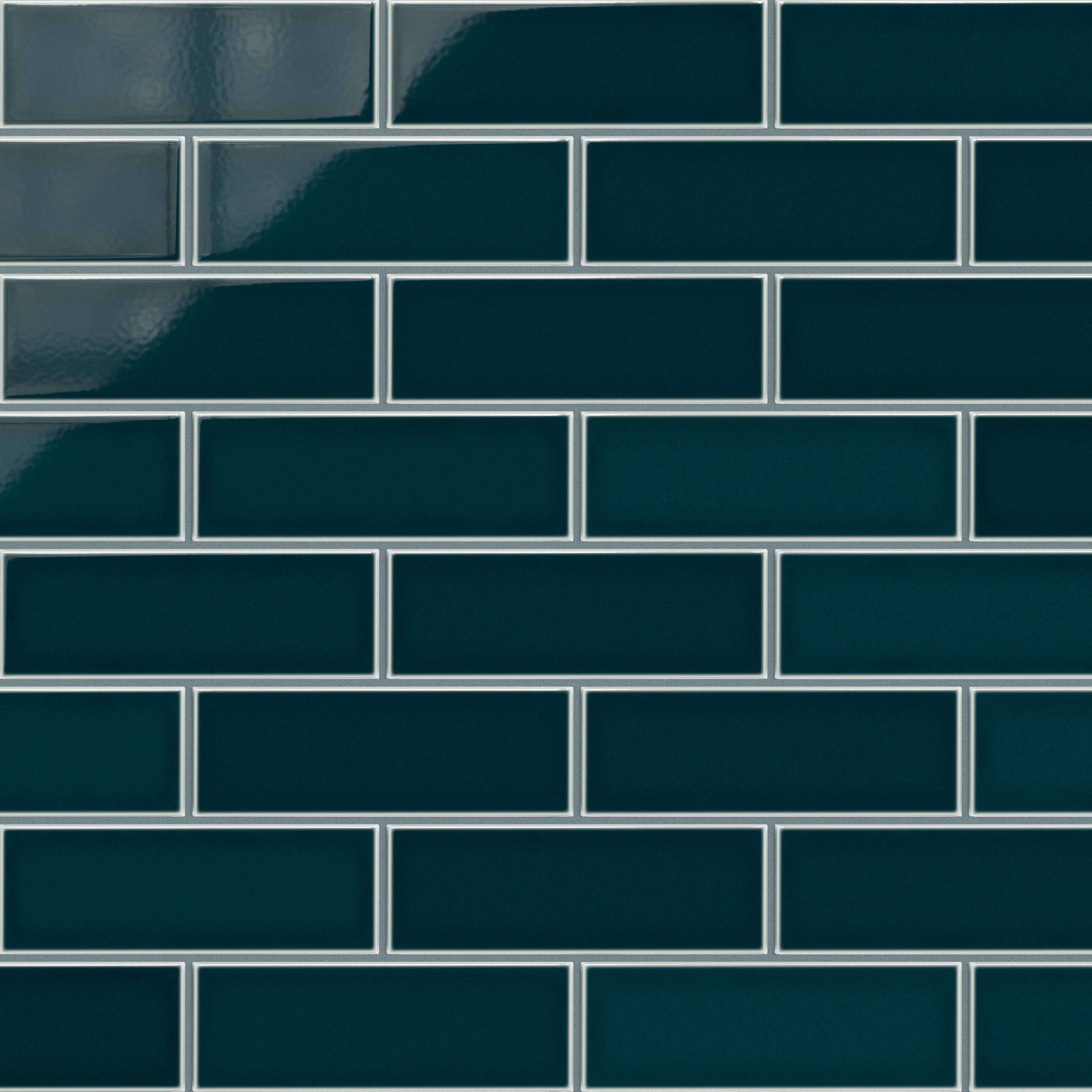 3x9 Original Ceramic Tile in Caspian Sea Gloss