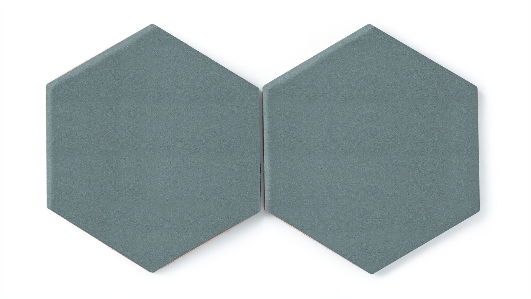 8" Hexagon Original Ceramic Tile in Flagstone Matte