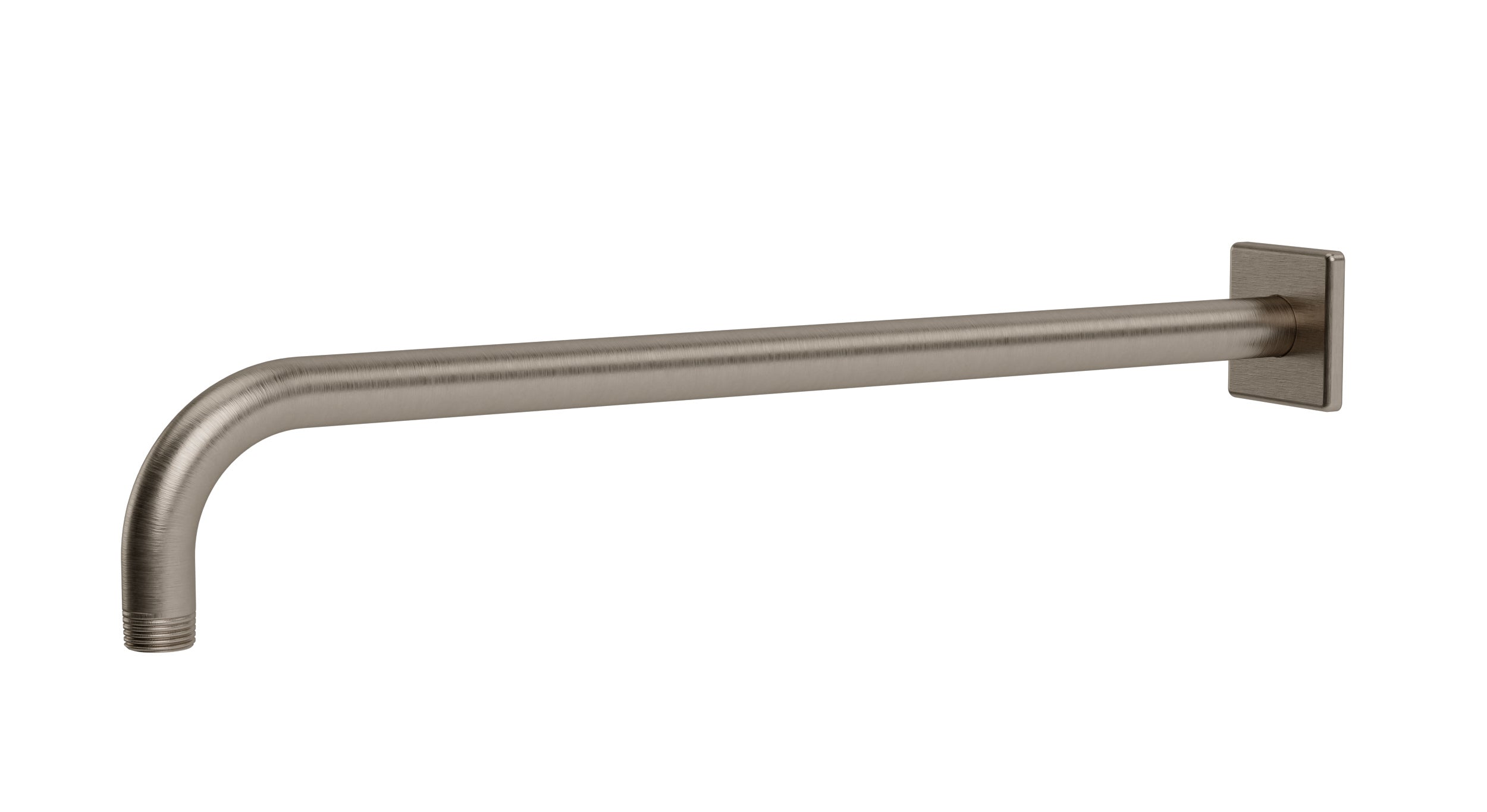 Flatiron 90-Degree 16" Shower Arm with Flange in Antique Nickel