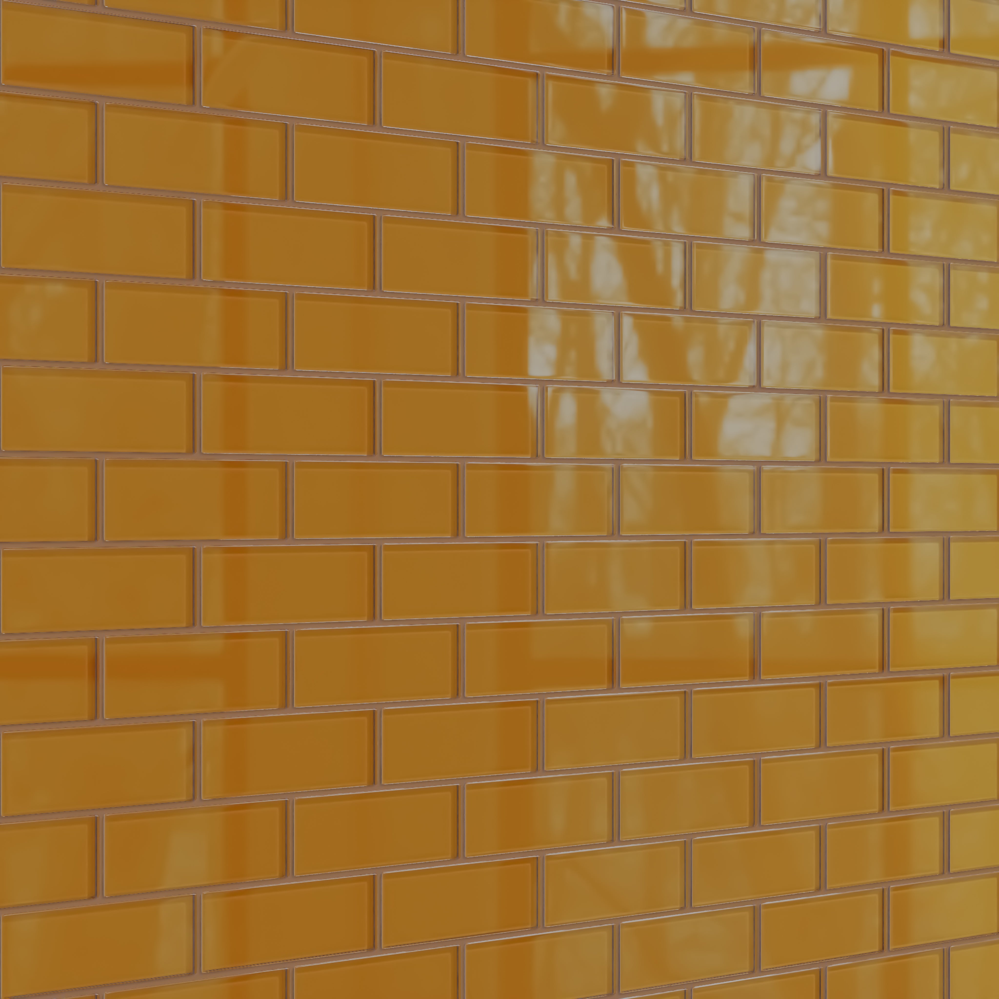 2x6 Glass Tile in Falcon Gloss