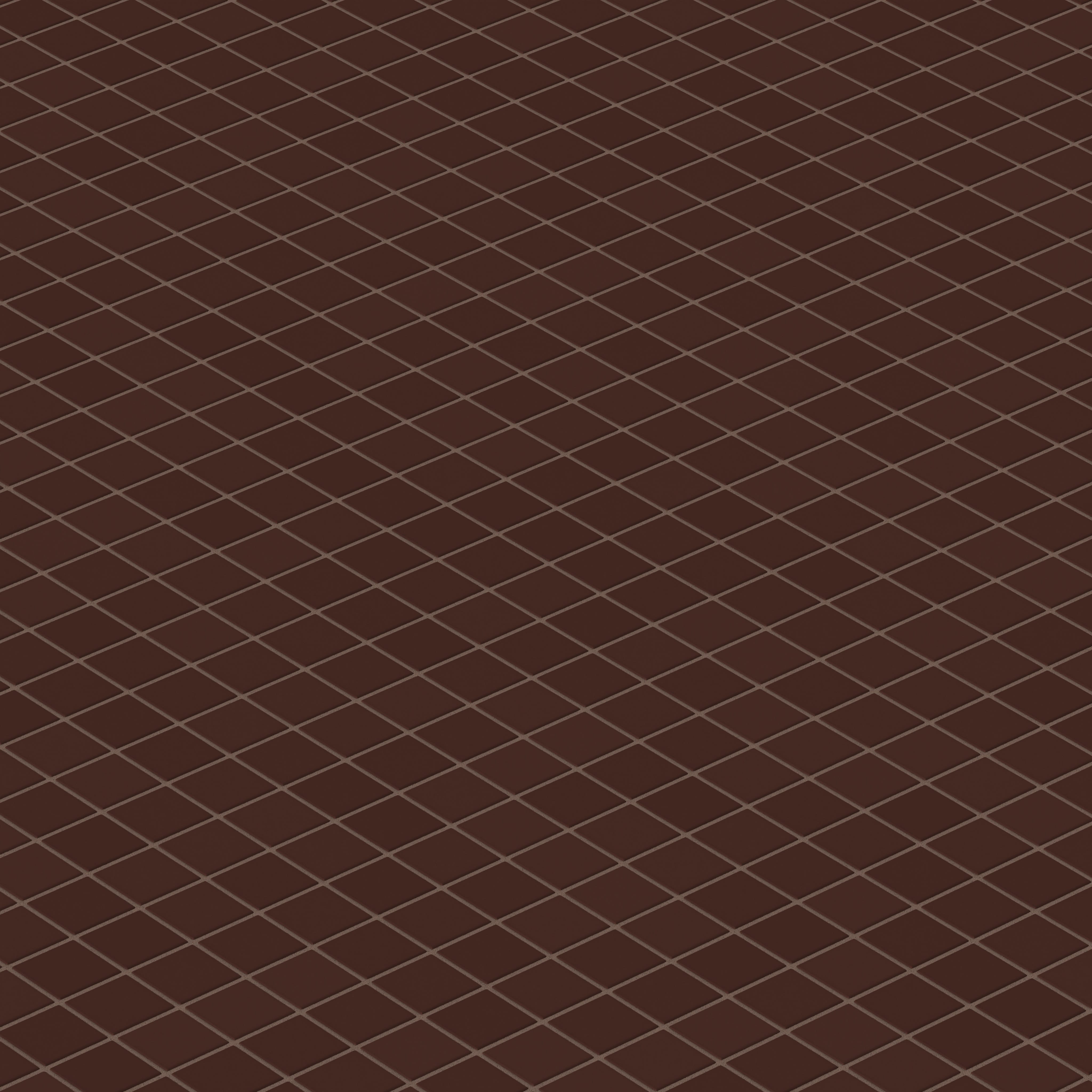Quick Ship 2x2 Straight Set Sheeted Original Ceramic Mosaic Tile in Garnet Matte