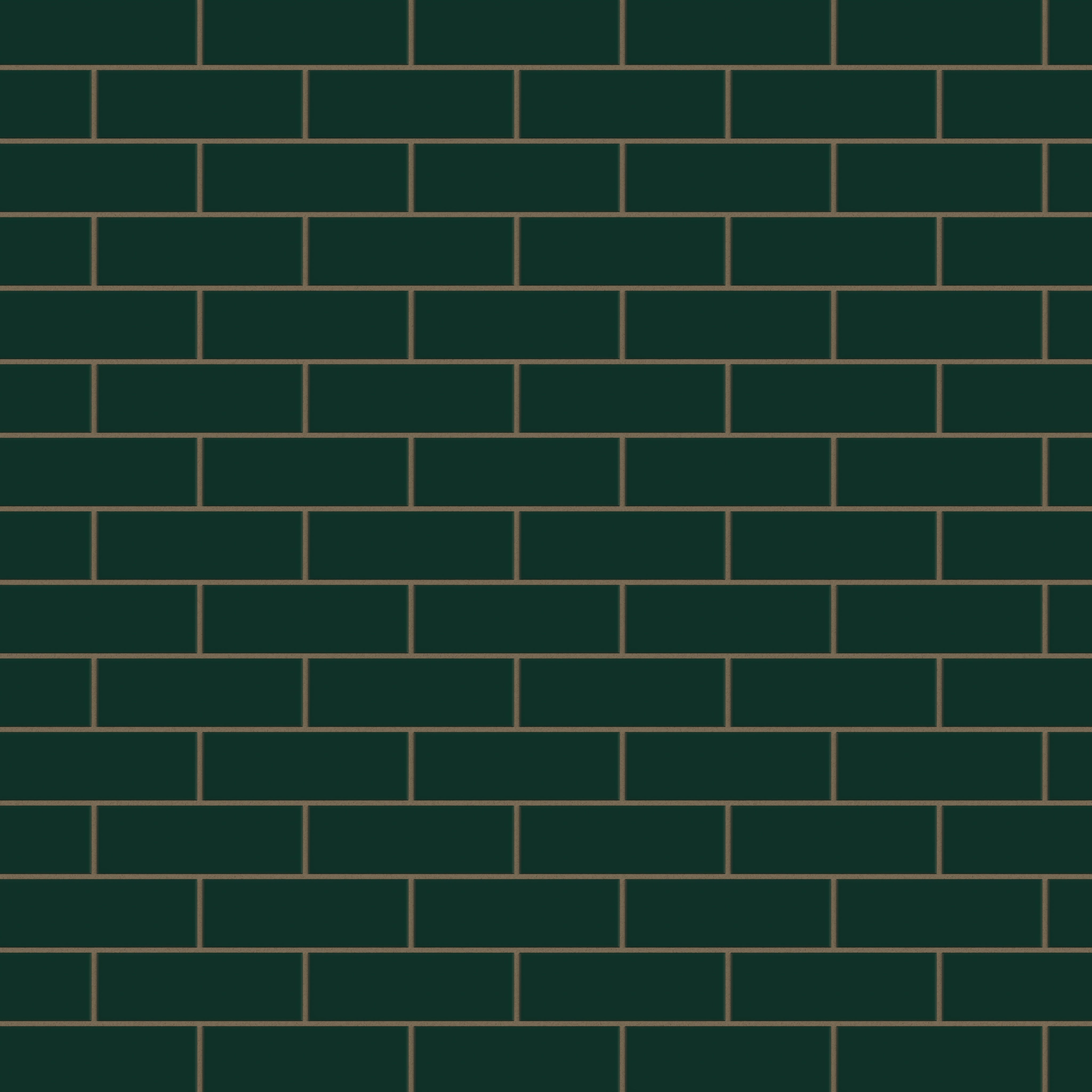2x6 Original Ceramic Tile in Evergreen Matte