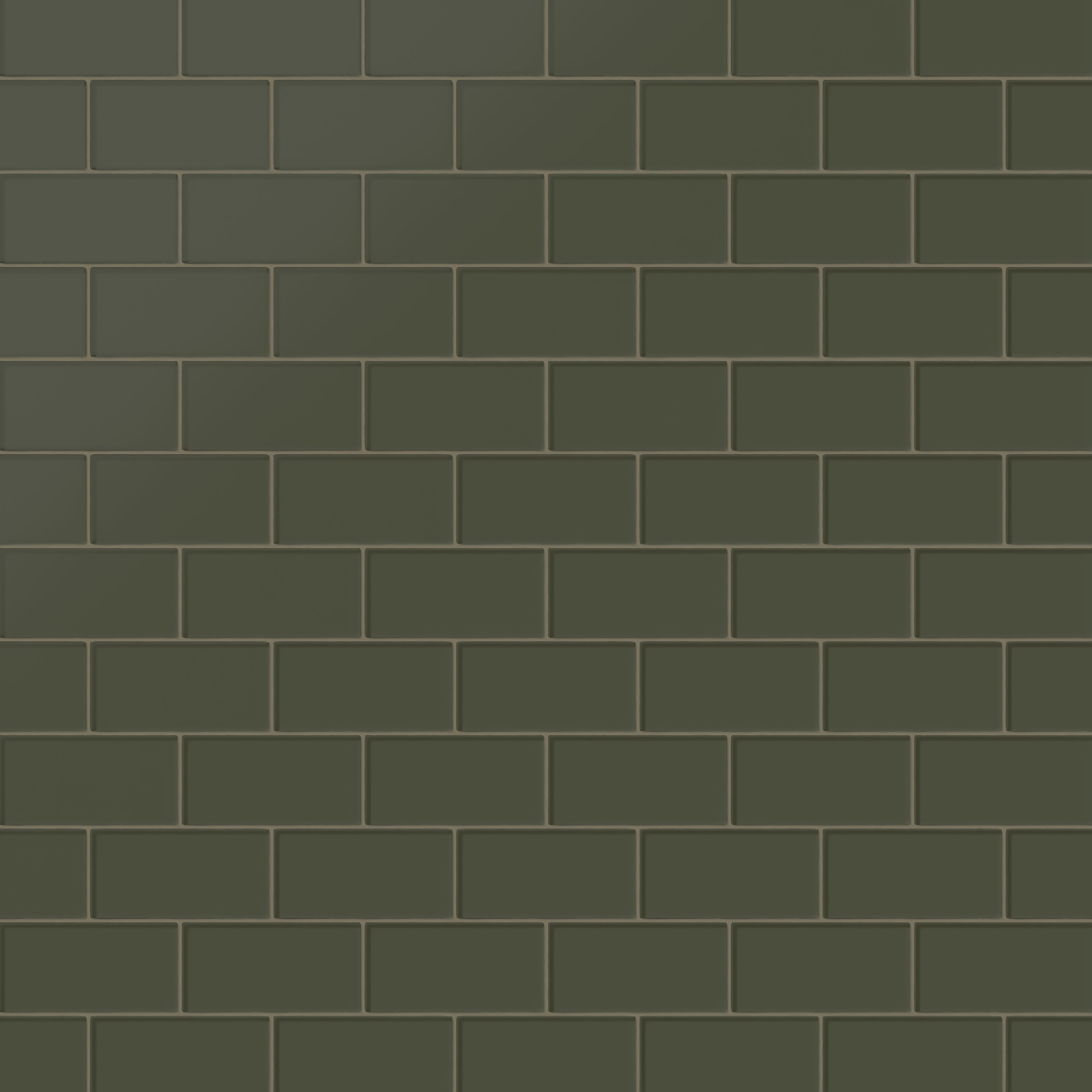 3x6 Glass Tile in Roadrunner Matte