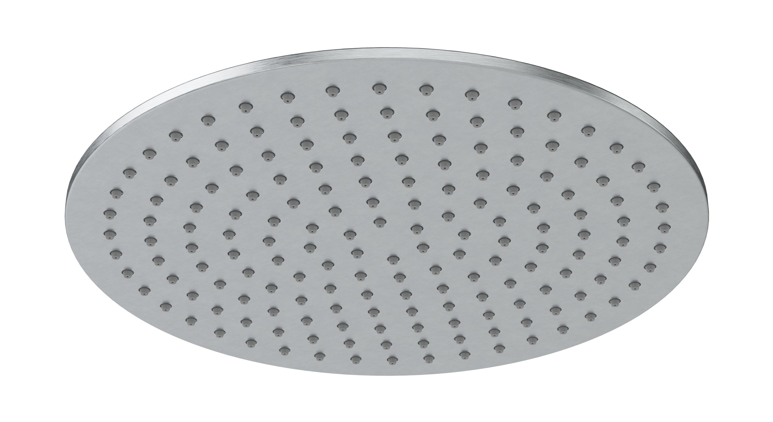 Shower 12" Flat Shower Head in Satin Chrome