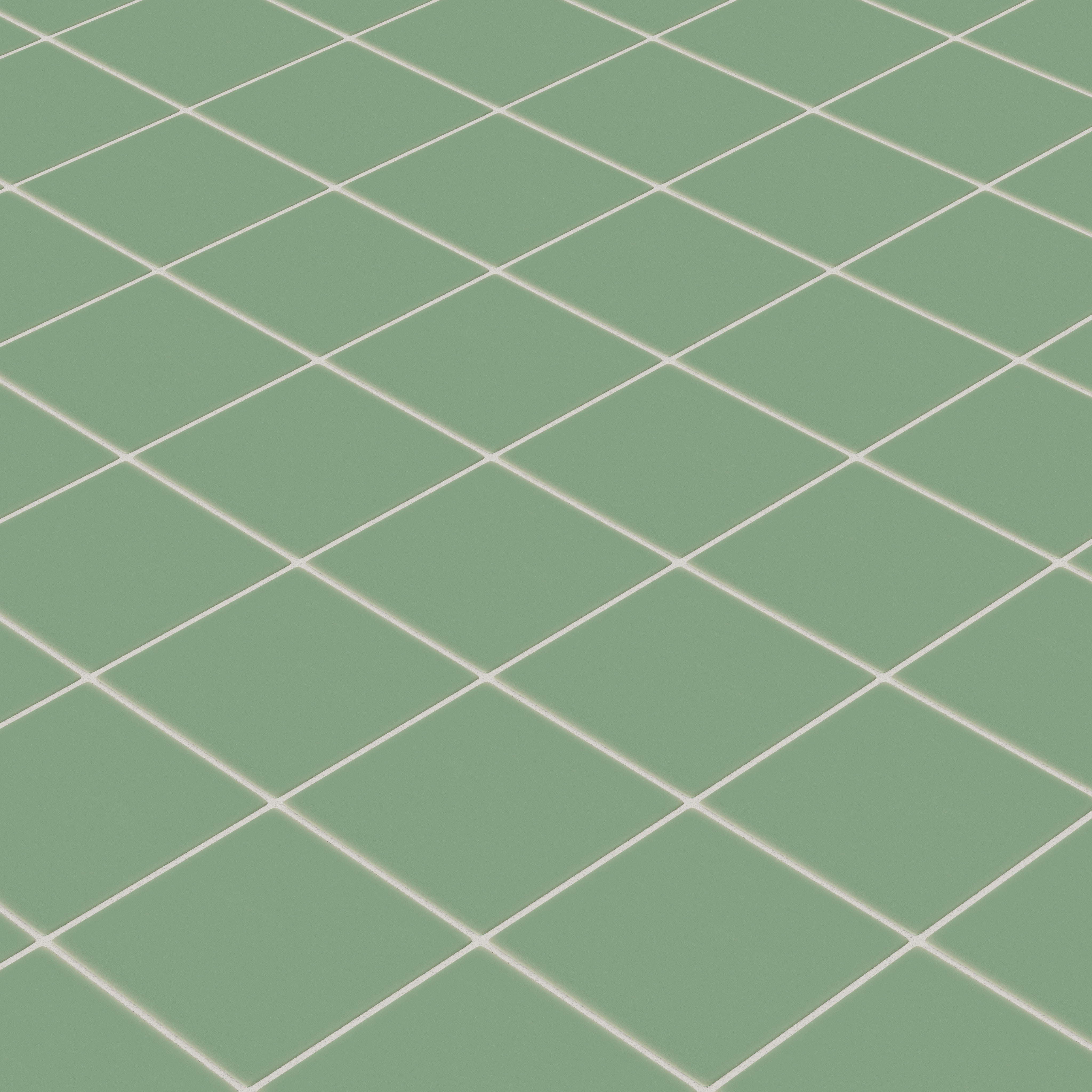 6x6 Original Ceramic Tile in Sea Green Matte