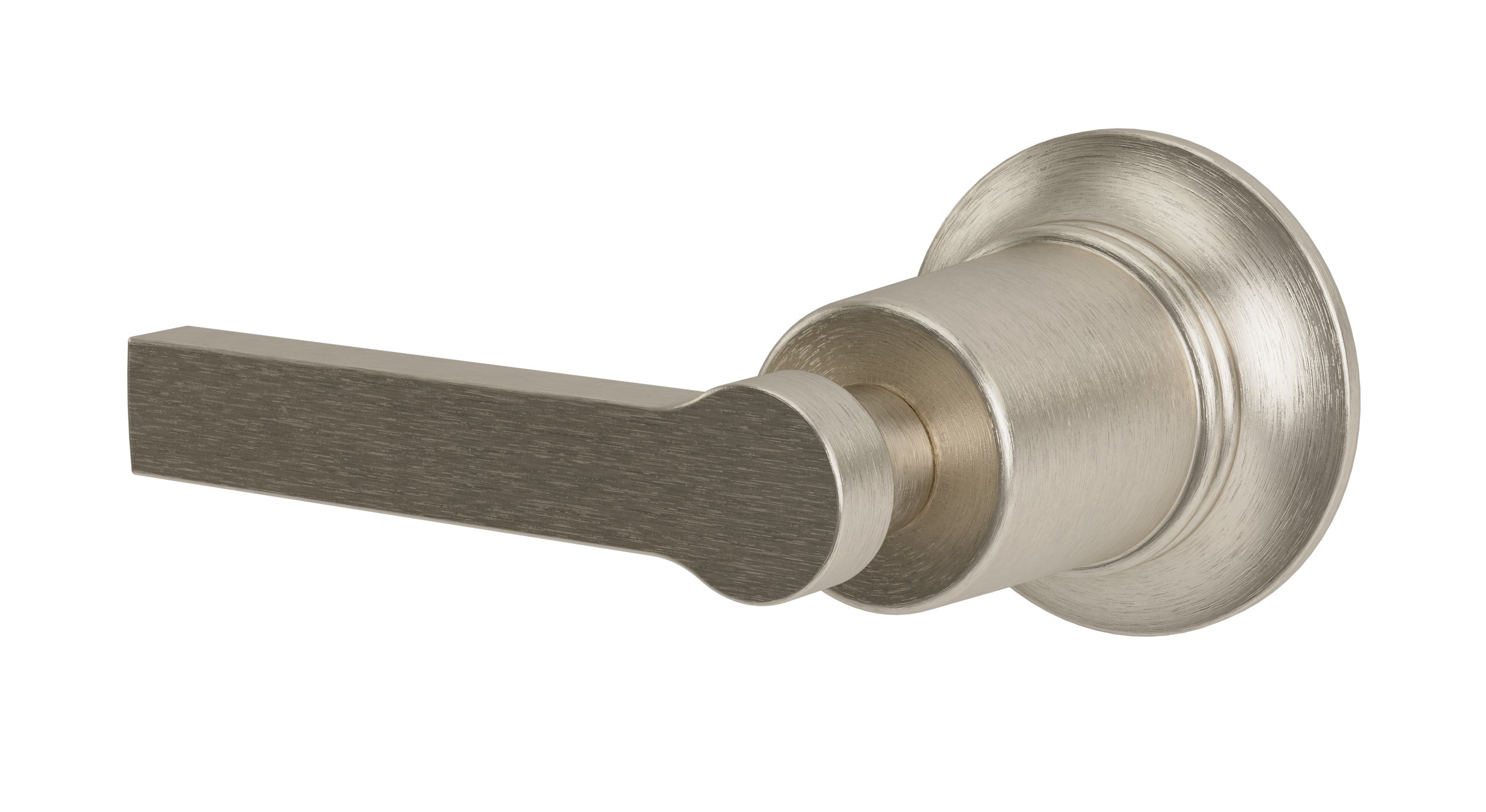 Emerson One Handle Wall Mount Diverter/Volume Control Shower Trim with Classic Lever Handle in Satin Nickel