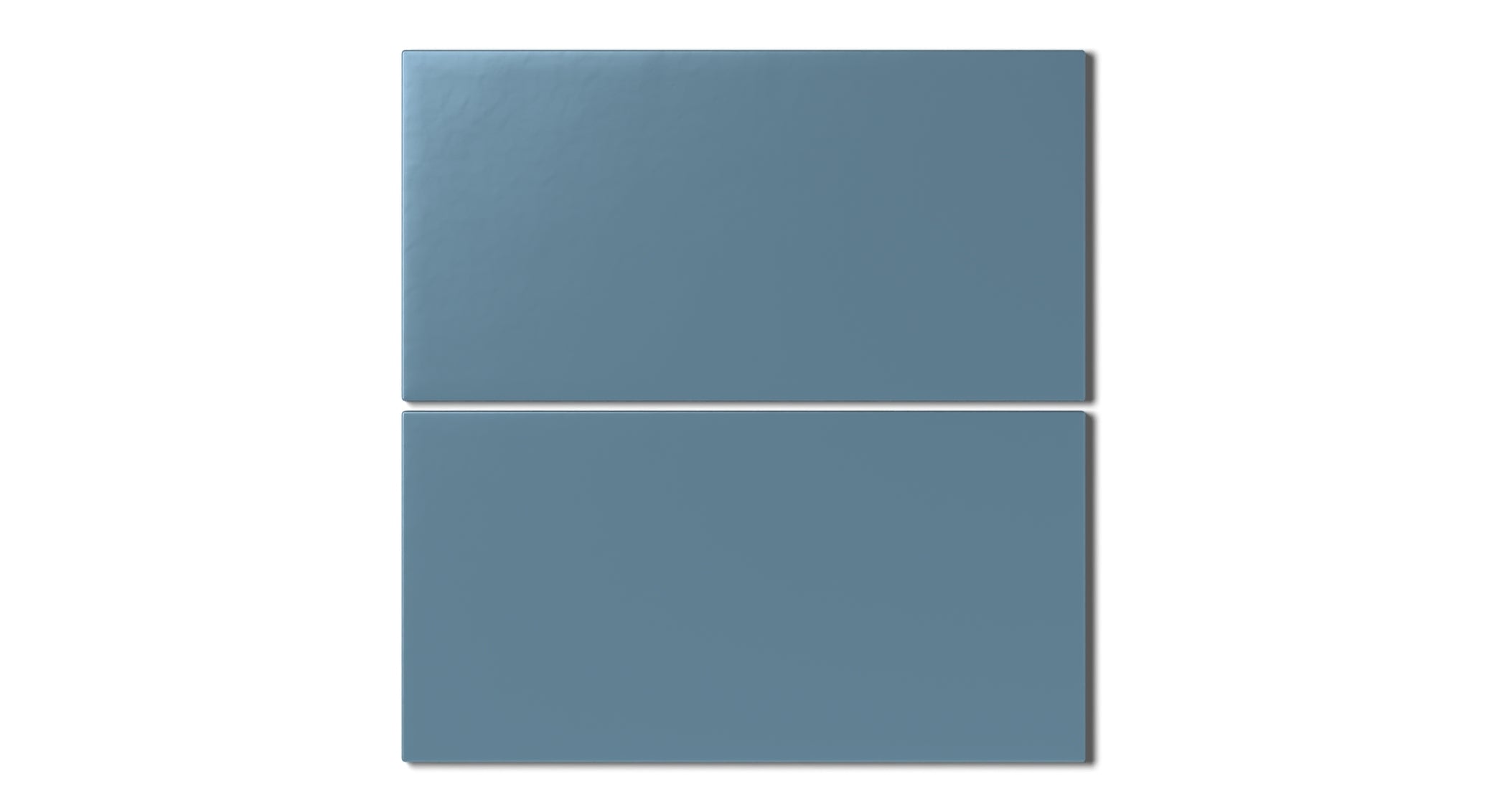 6x12 Natural Press Ceramic Tile in Azurite Matte