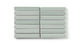 1x6 Straight Set Sheeted Original Ceramic Mosaic Tile in Overcast Gloss