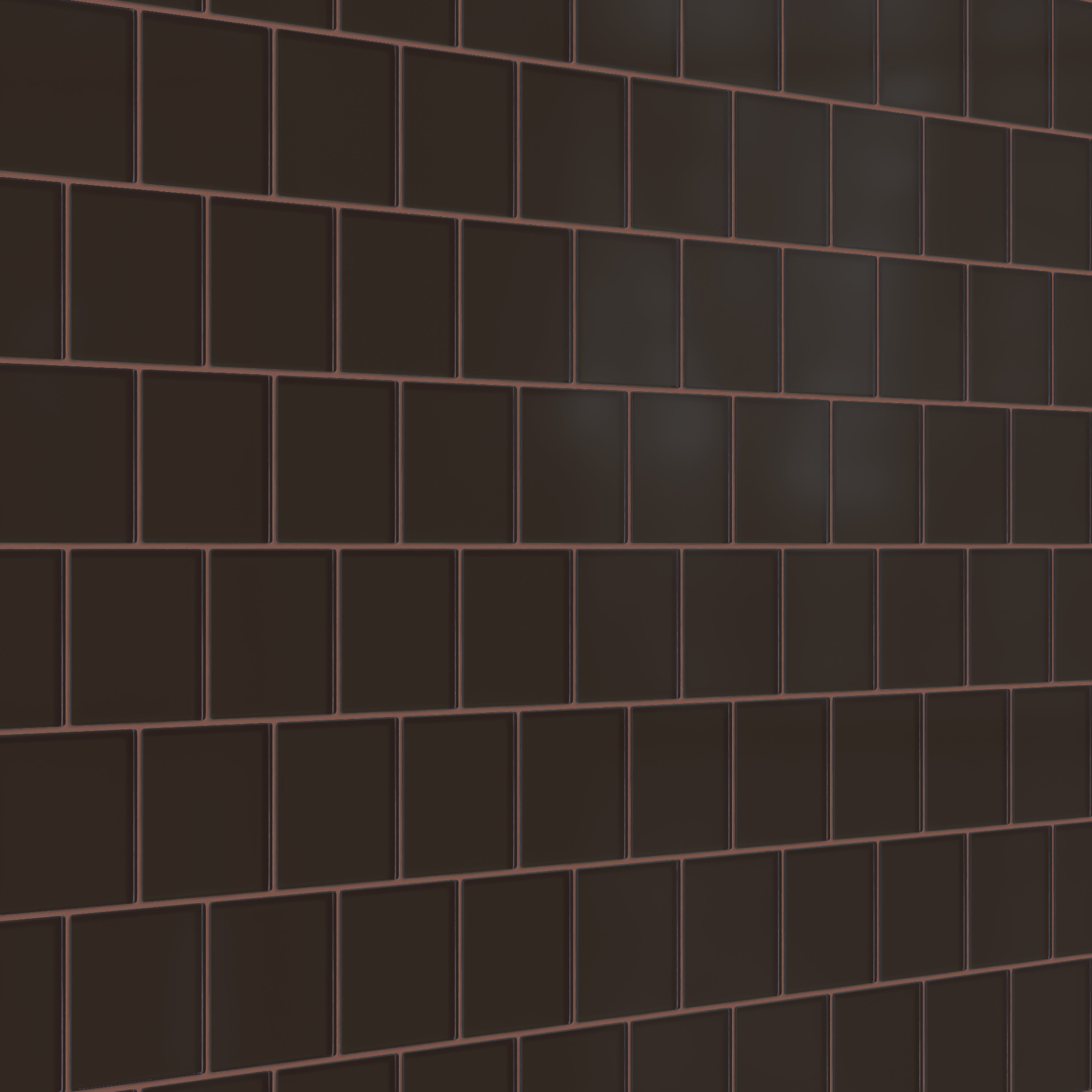 4x4 Glass Tile in Nighthawk Matte